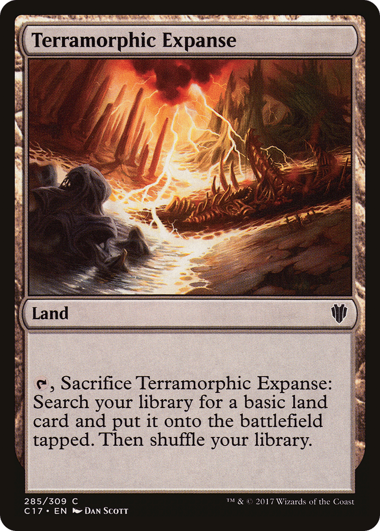 Terramorphic Expanse — Commander 2017 — Magic: The Gathering