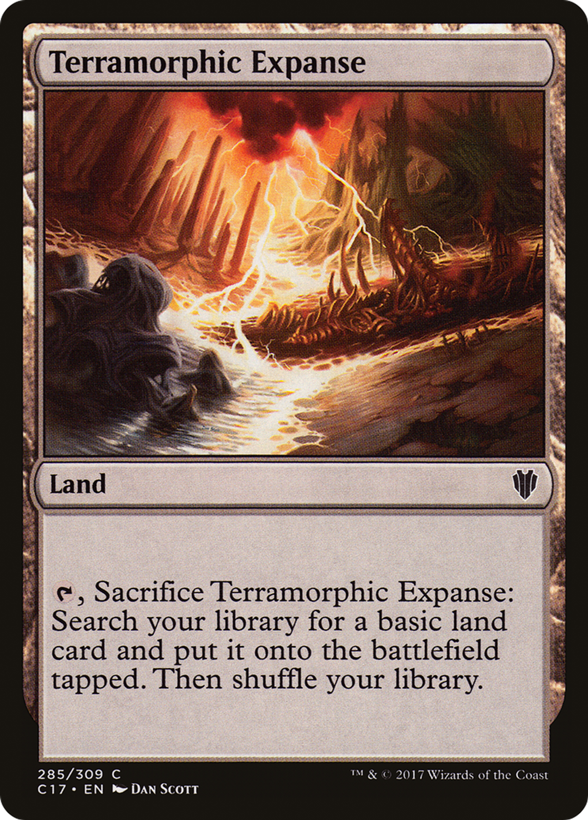 Terramorphic Expanse — Commander 2017 — Magic: The Gathering
