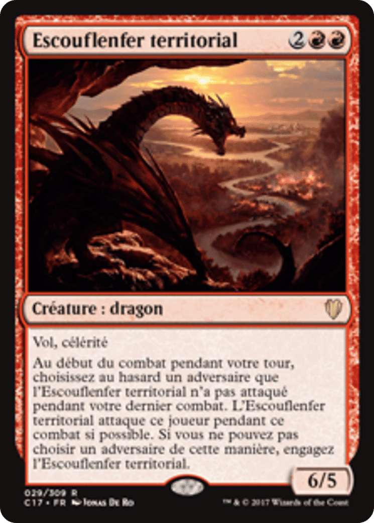Escouflenfer territorial — Commander 2017 — Magic: The Gathering