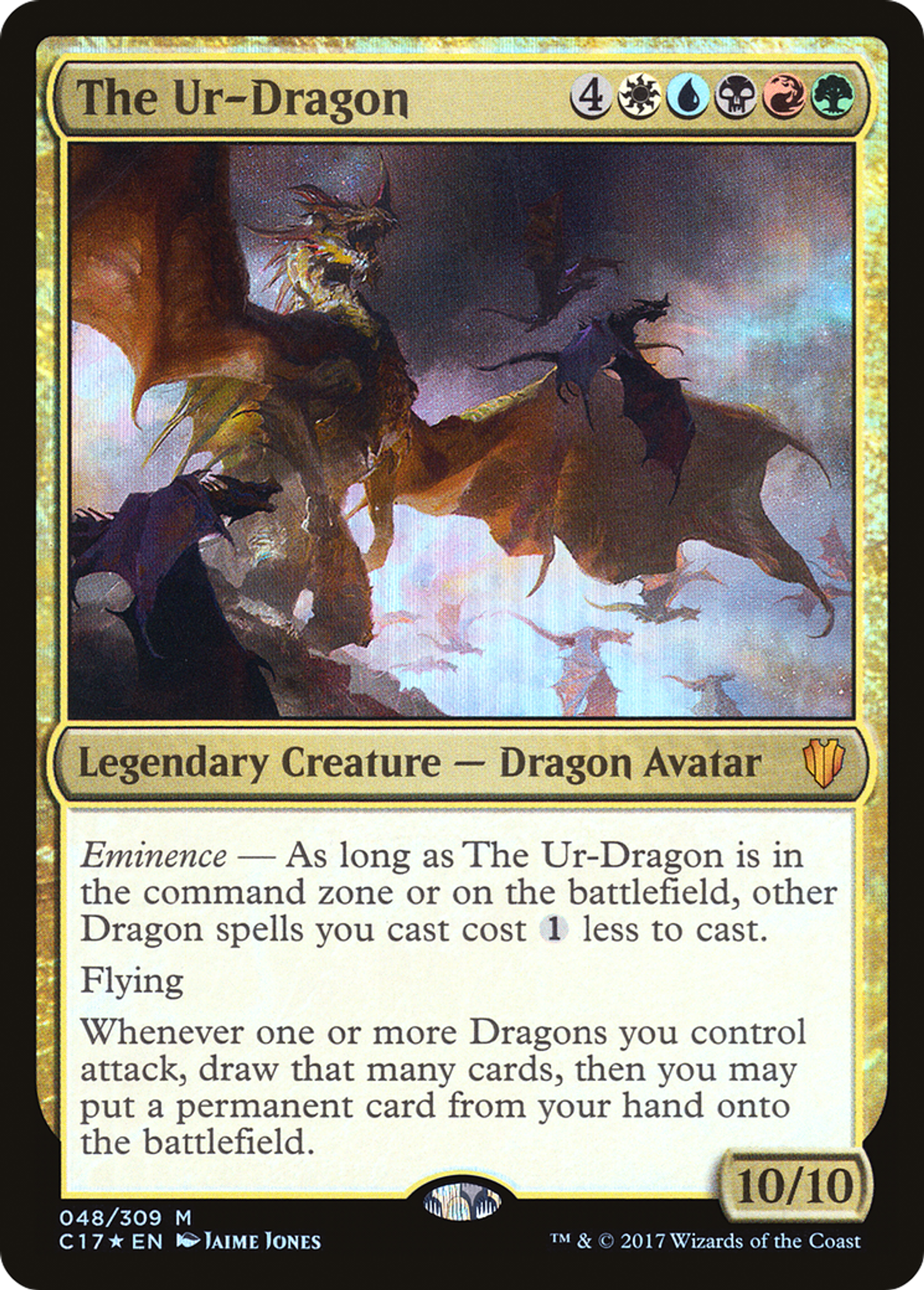 The Ur-Dragon — Commander 2017 — Magic: The Gathering