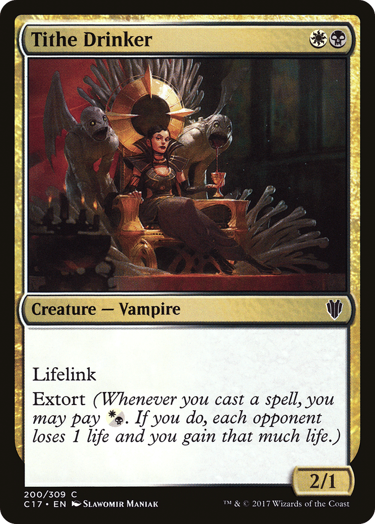 Tithe Drinker — Commander 2017 — Magic: The Gathering