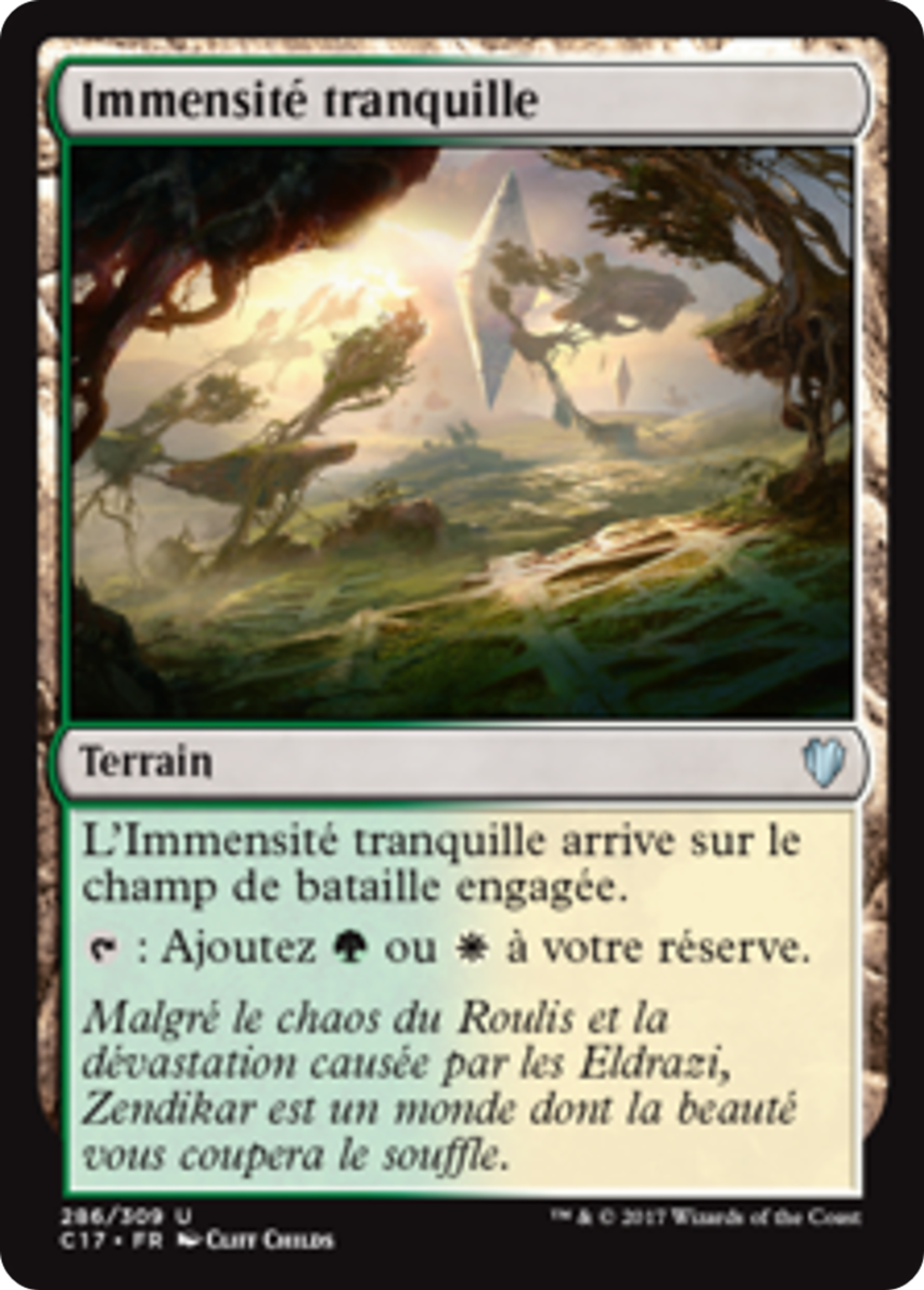 Immensité tranquille — Commander 2017 — Magic: The Gathering