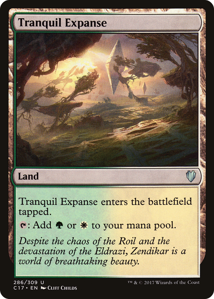 Tranquil Expanse — Commander 2017 — Magic: The Gathering