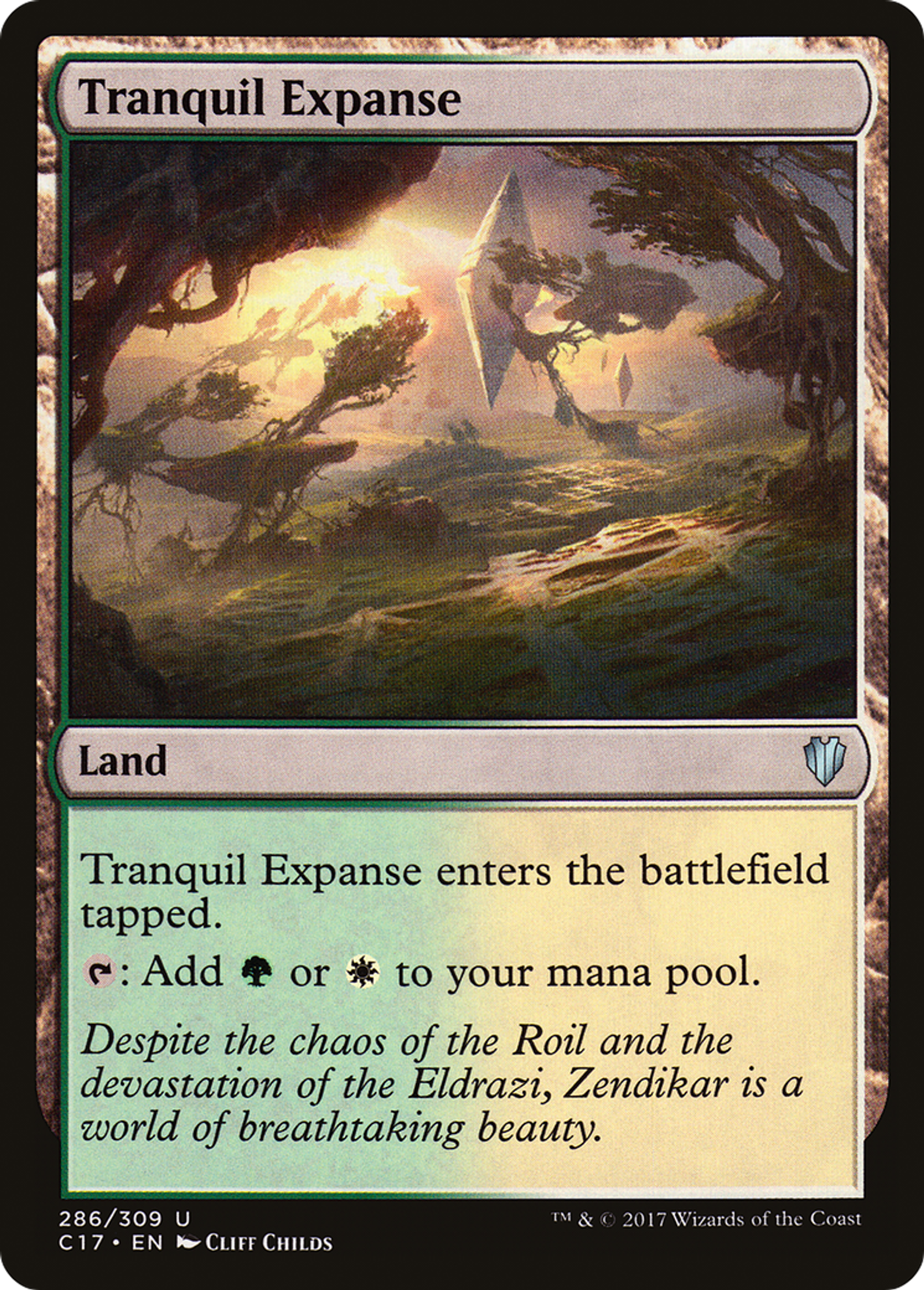 Tranquil Expanse — Commander 2017 — Magic: The Gathering