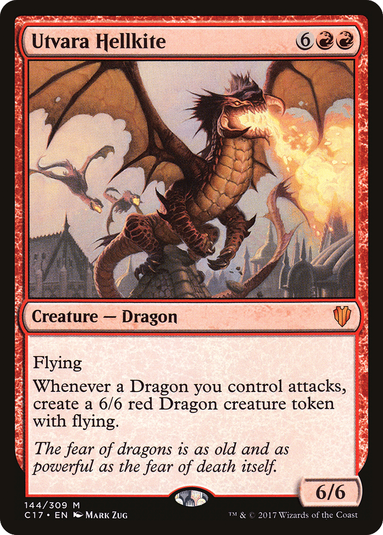 Utvara Hellkite — Commander 2017 — Magic: The Gathering