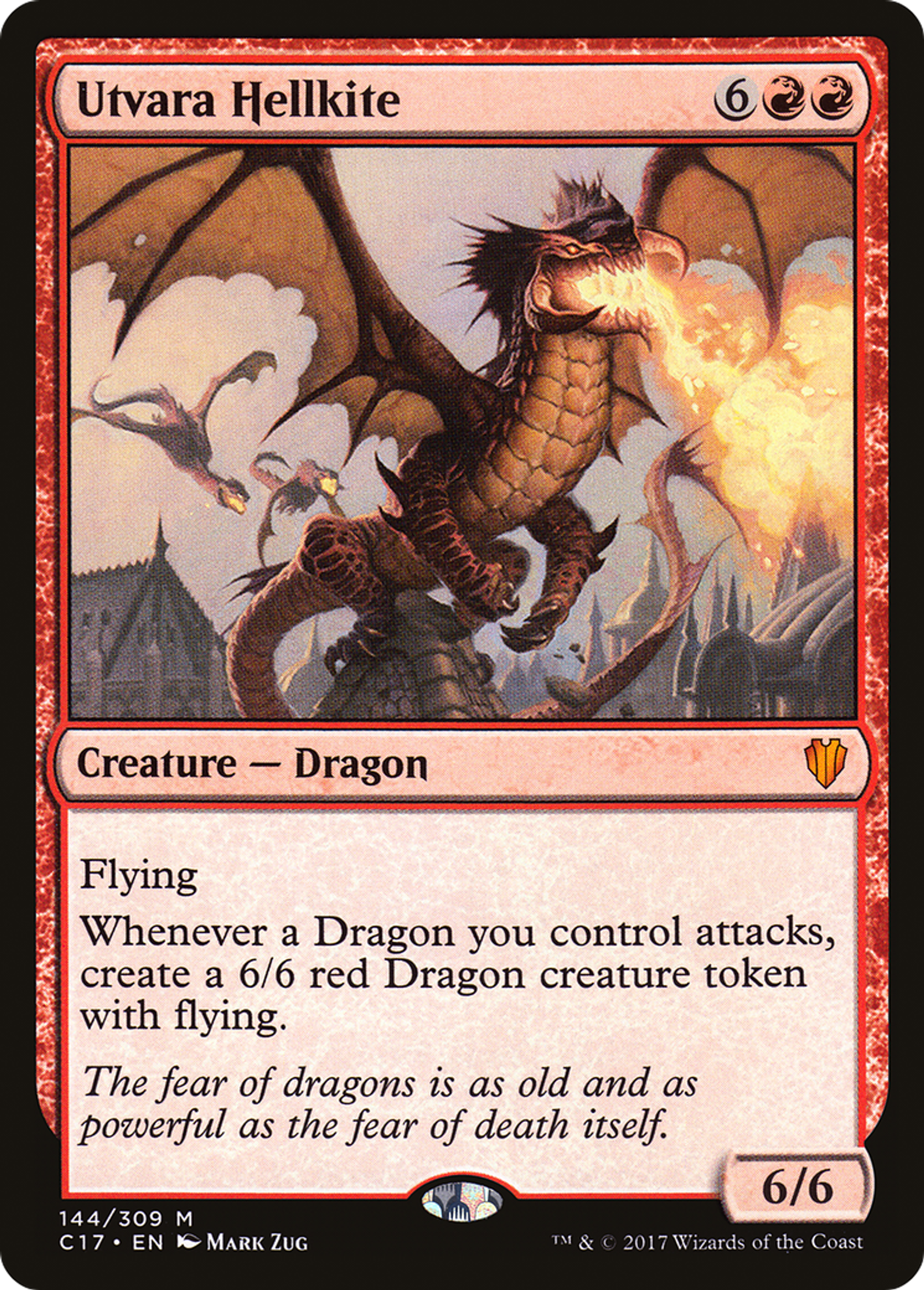 Escouflenfer d'Utvara — Commander 2017 — Magic: The Gathering