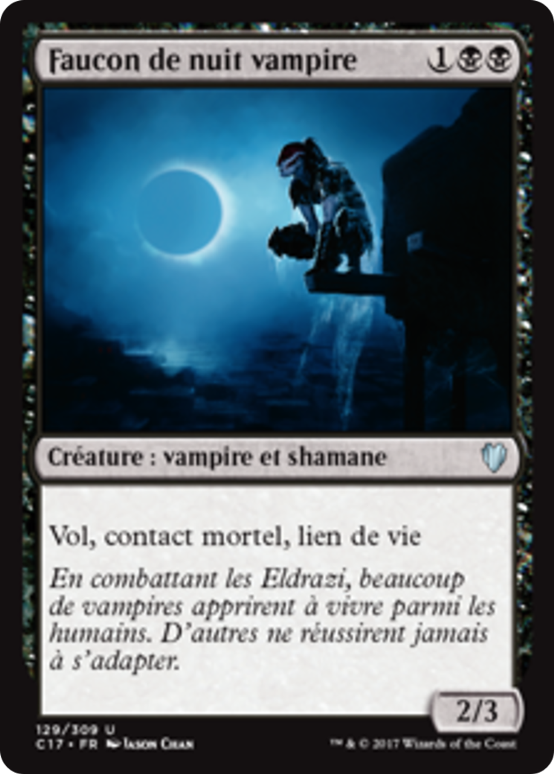 Faucon de nuit vampire — Commander 2017 — Magic: The Gathering