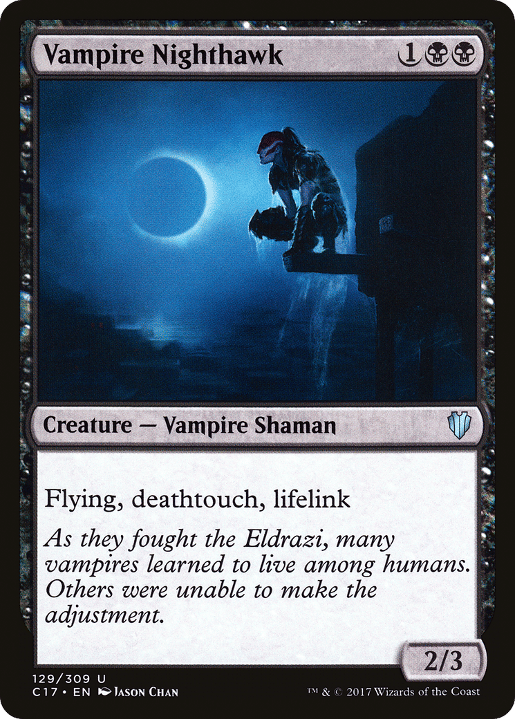 Vampire Nighthawk — Commander 2017 — Magic: The Gathering
