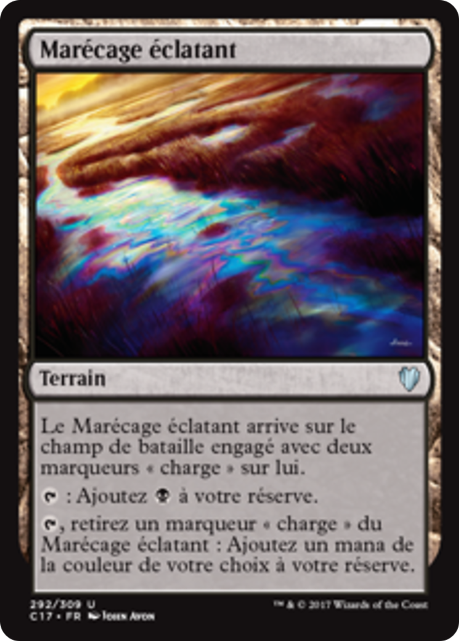 Marécage éclatant — Commander 2017 — Magic: The Gathering