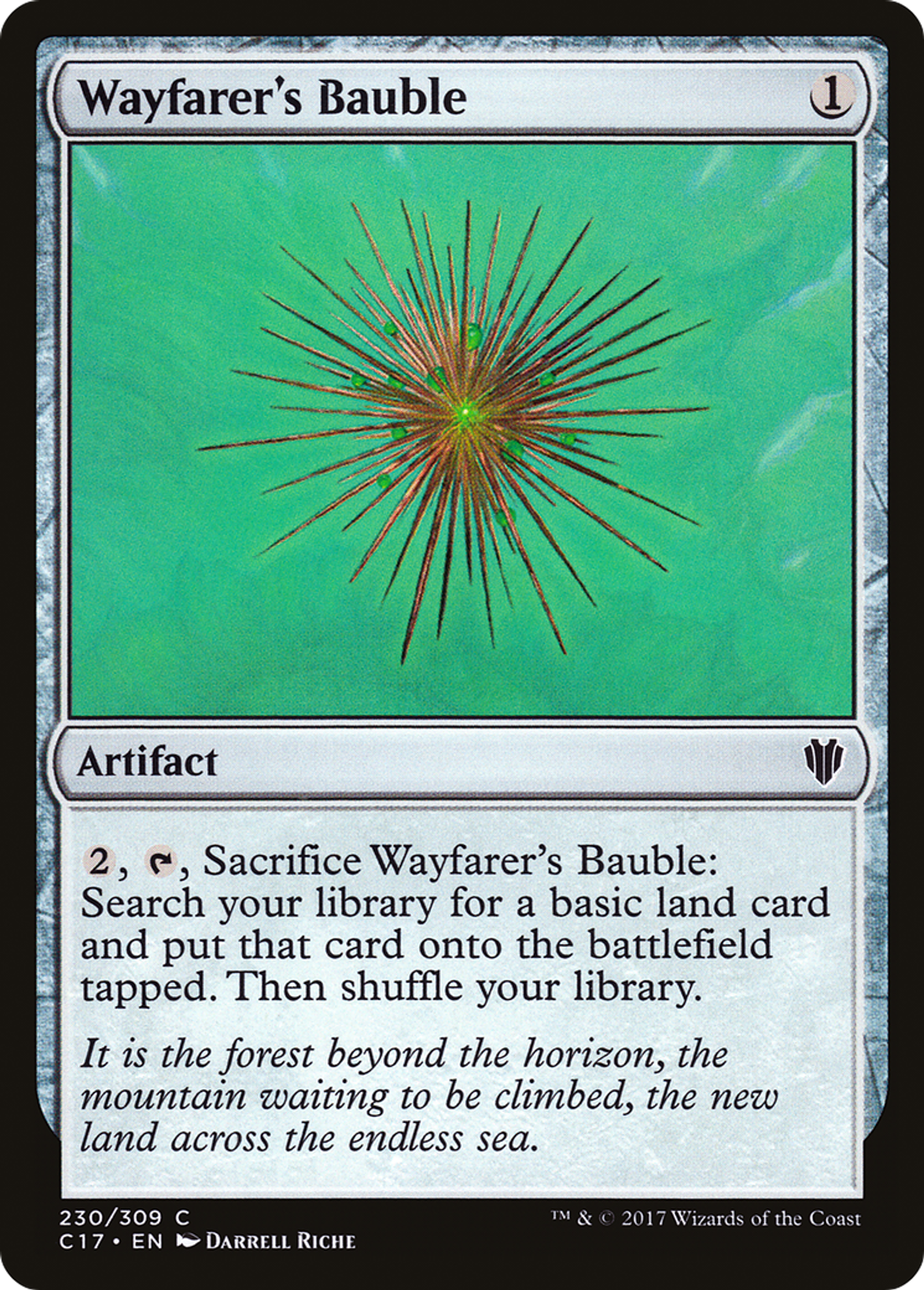 Wayfarer's Bauble — Commander 2017 — Magic: The Gathering