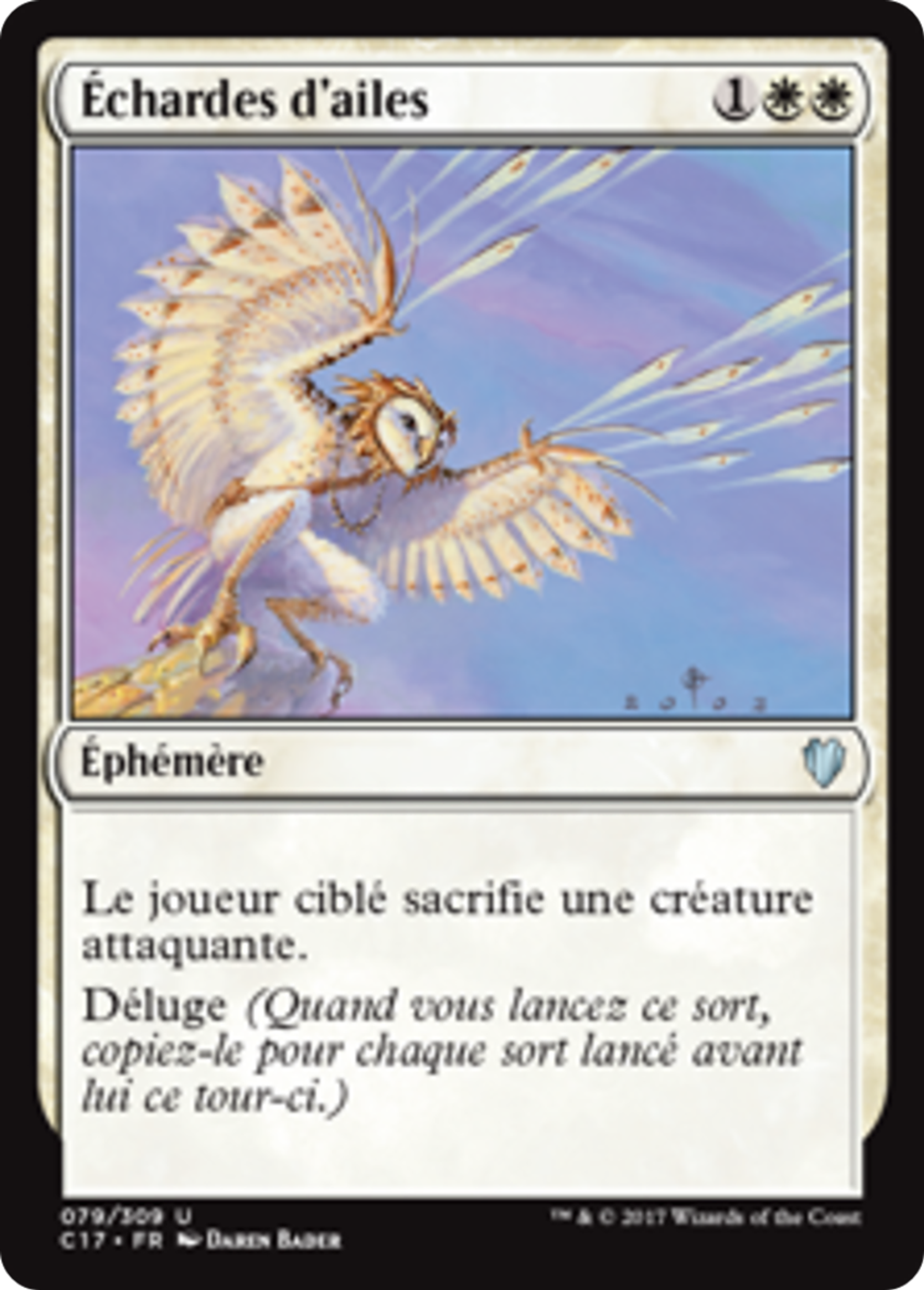 Échardes d'ailes — Commander 2017 — Magic: The Gathering