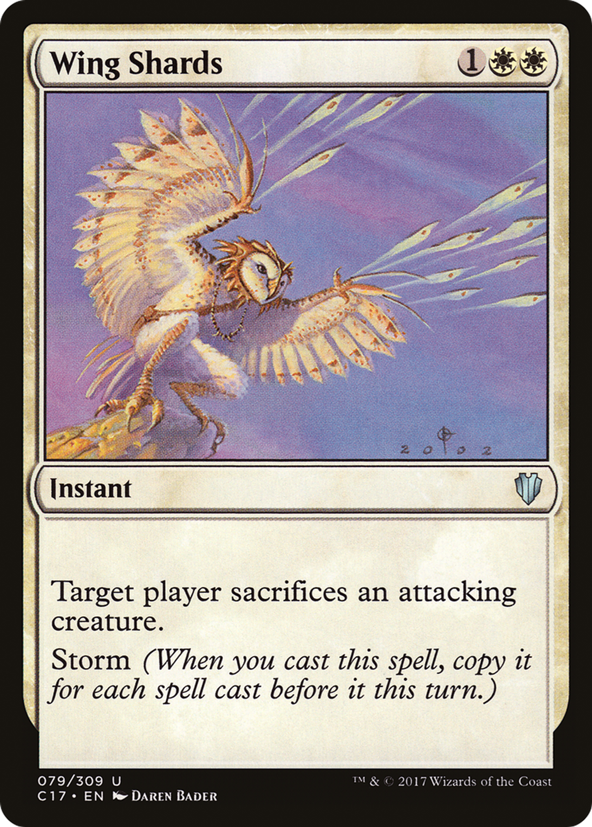 Wing Shards — Commander 2017 — Magic: The Gathering
