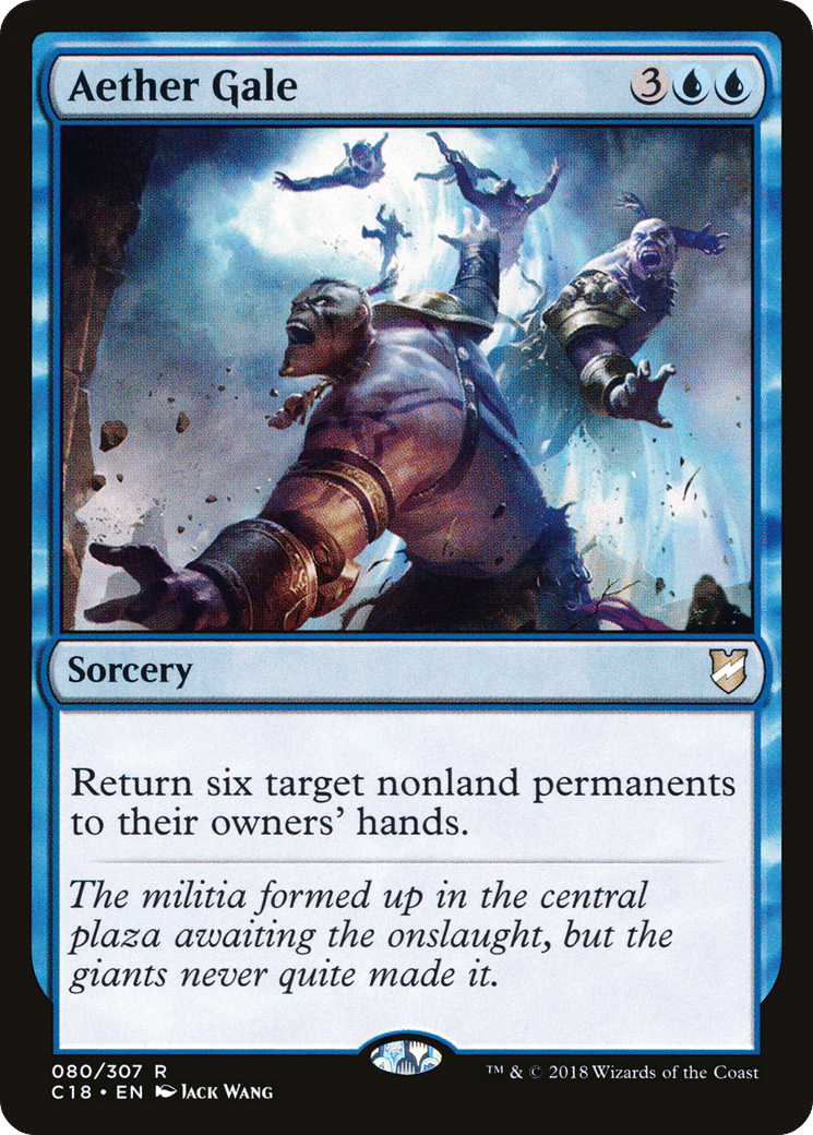 Aether Gale — Commander 2018 — Magic: The Gathering