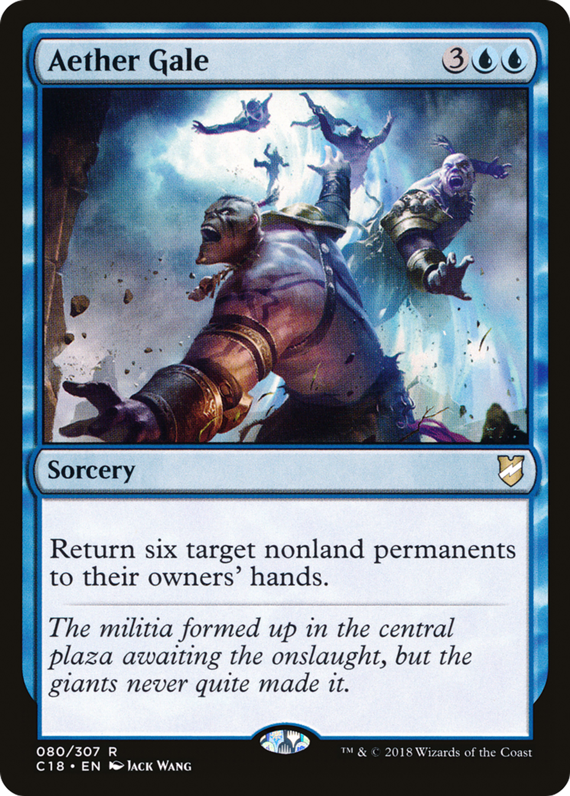 Aether Gale — Commander 2018 — Magic: The Gathering