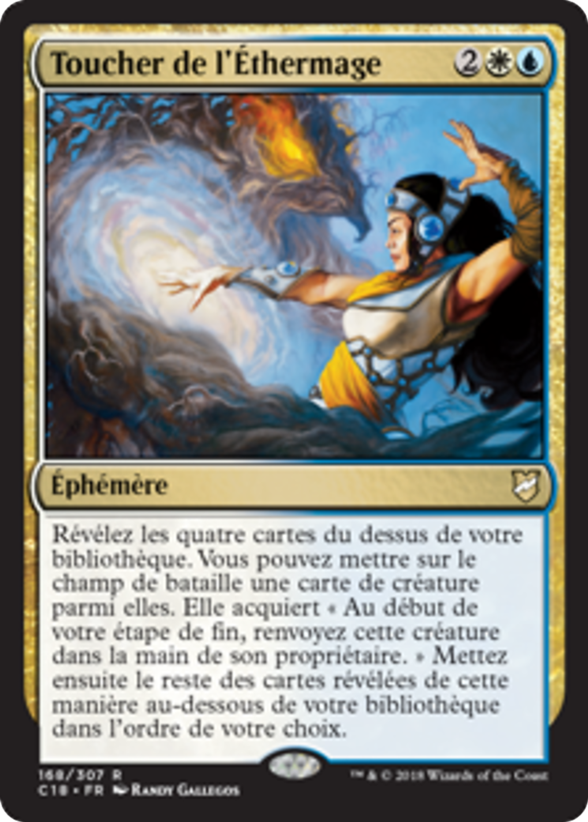 Toucher de l'Æthermage — Commander 2018 — Magic: The Gathering