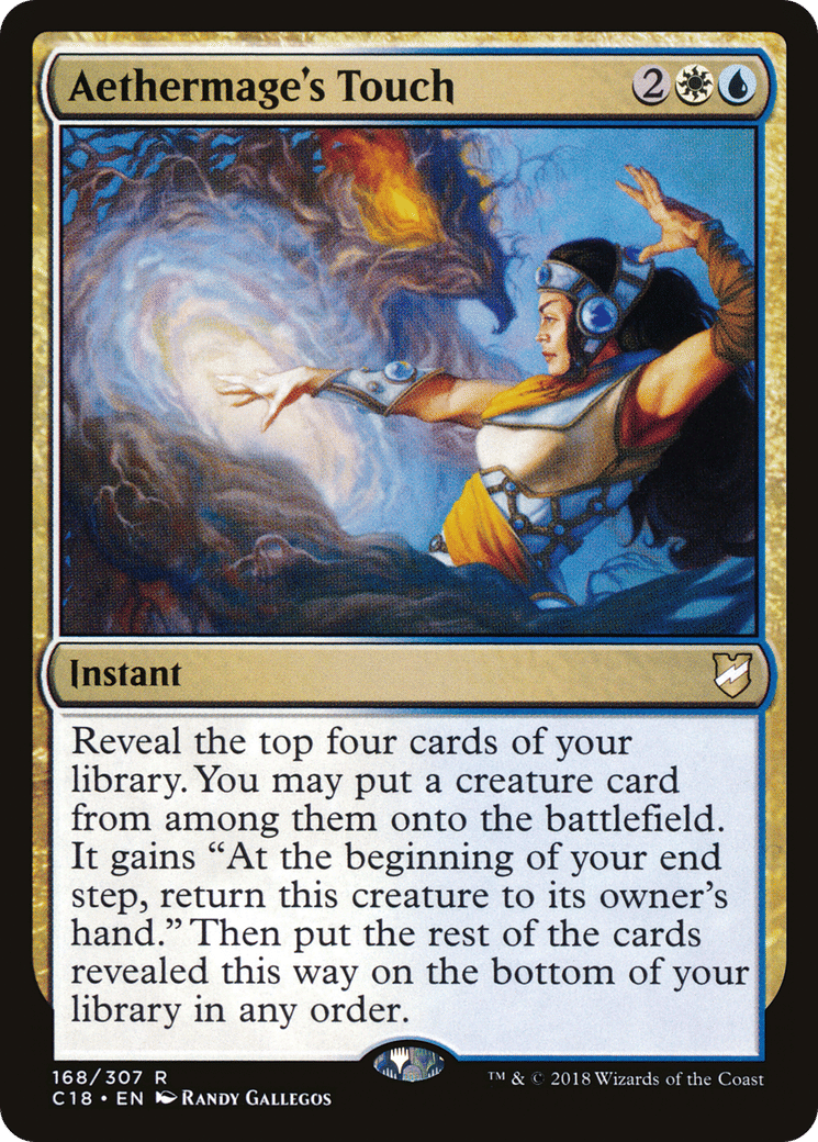 Aethermage's Touch — Commander 2018 — Magic: The Gathering