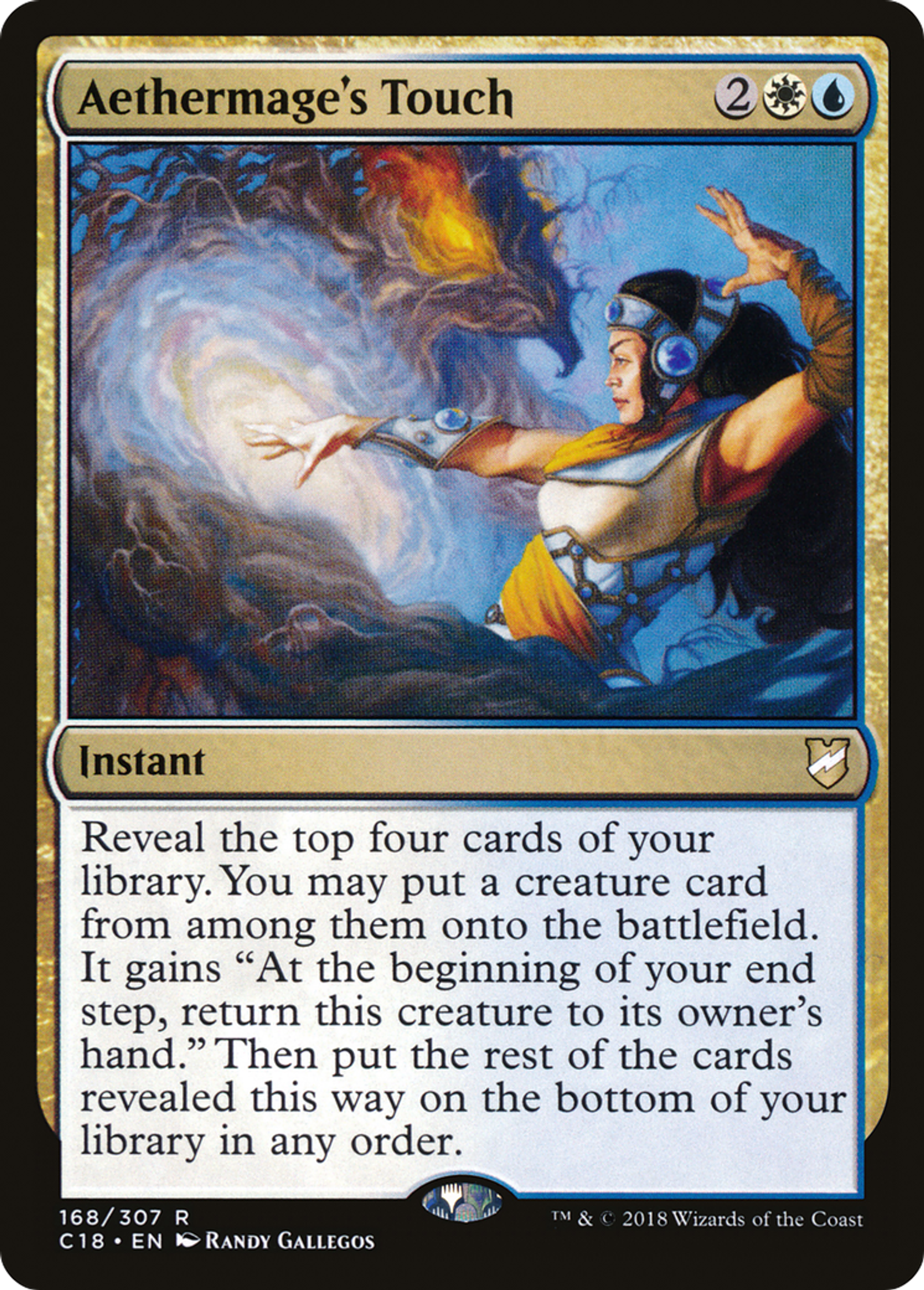 Aethermage's Touch — Commander 2018 — Magic: The Gathering