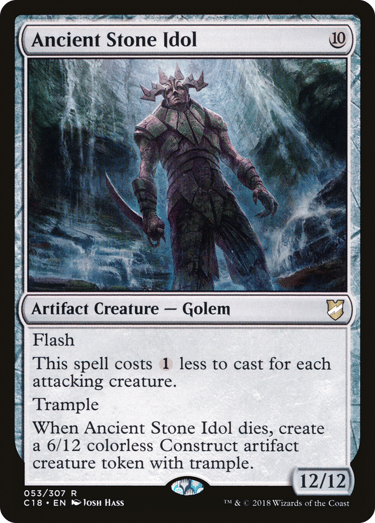 Ancient Stone Idol — Commander 2018 — Magic: The Gathering