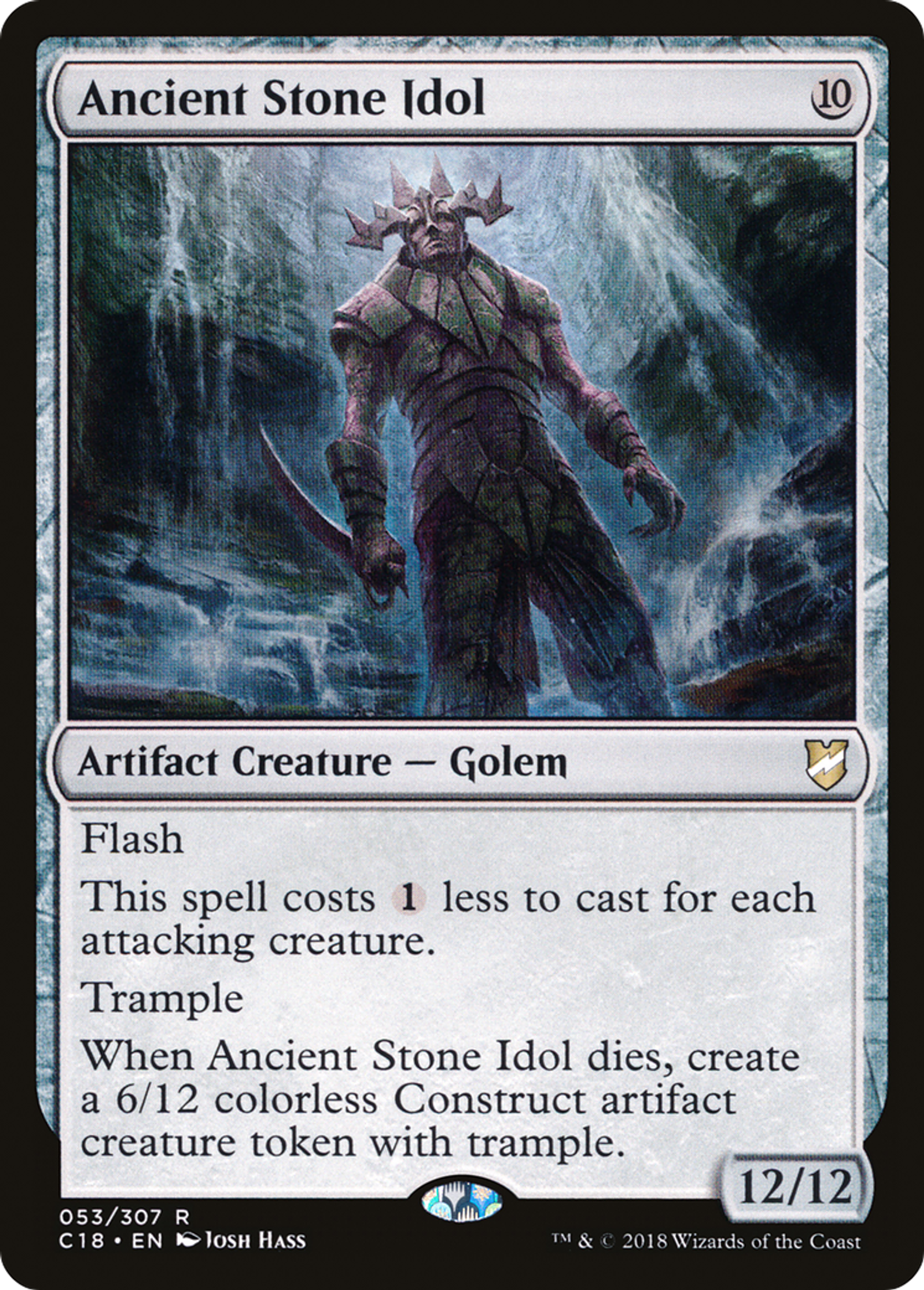 Ancient Stone Idol — Commander 2018 — Magic: The Gathering