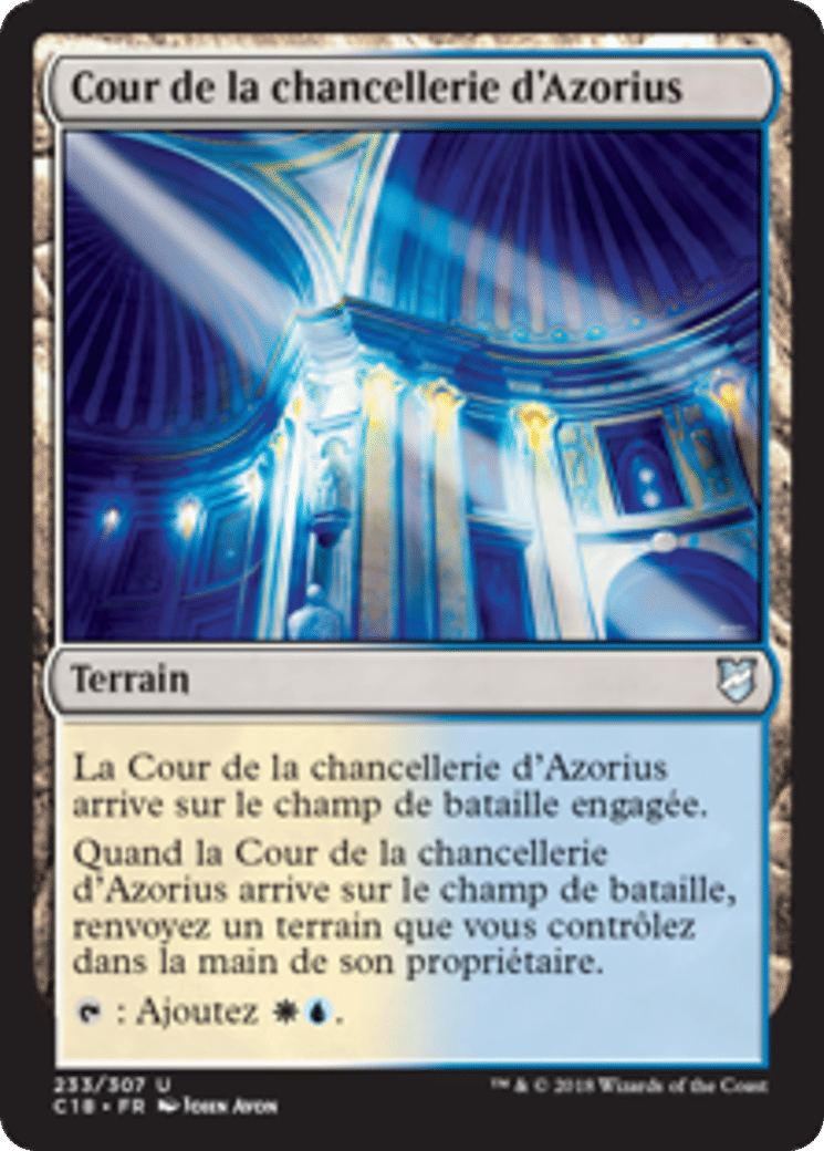 Cour de la chancellerie d'Azorius — Commander 2018 — Magic: The Gathering