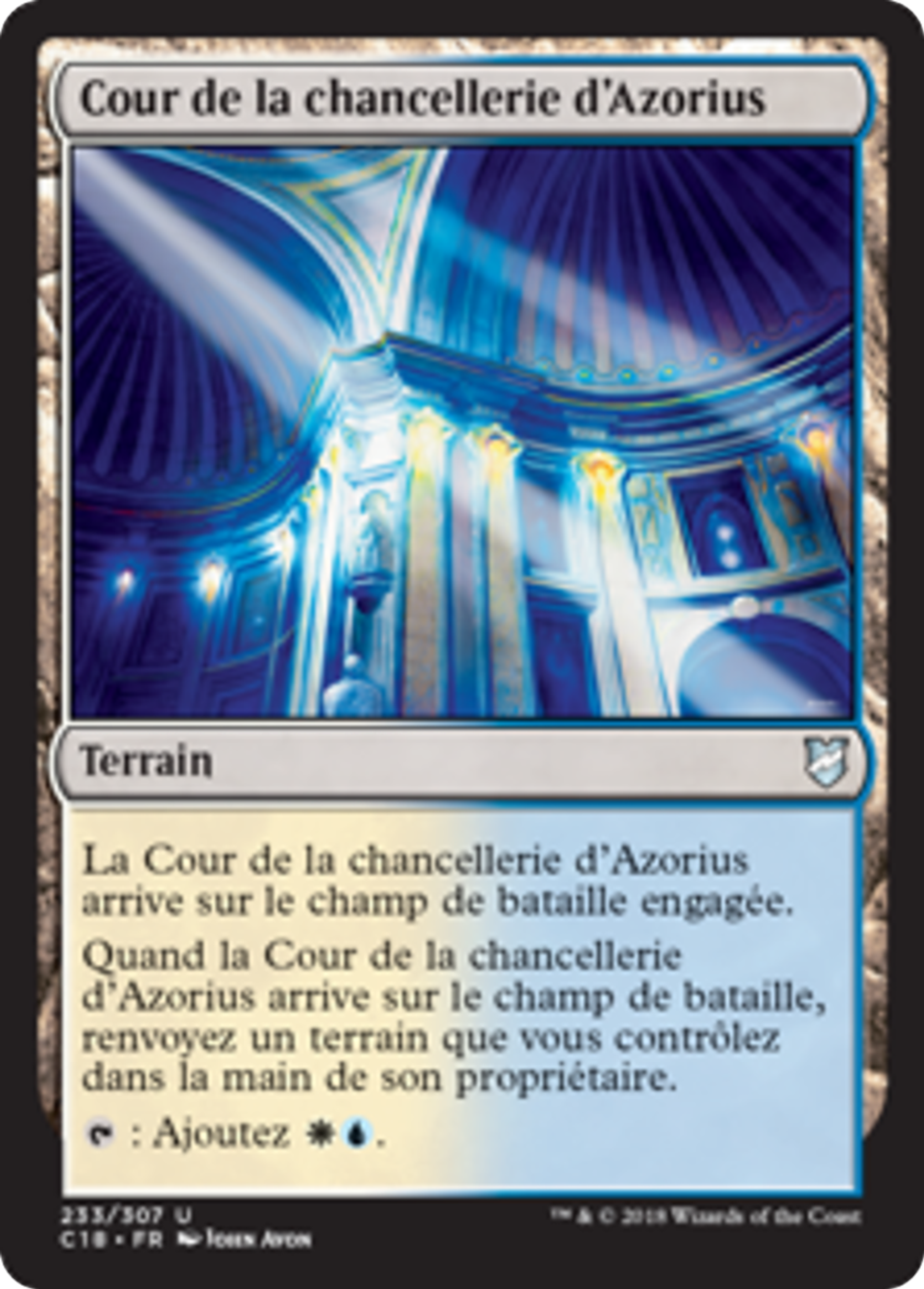 Cour de la chancellerie d'Azorius — Commander 2018 — Magic: The Gathering