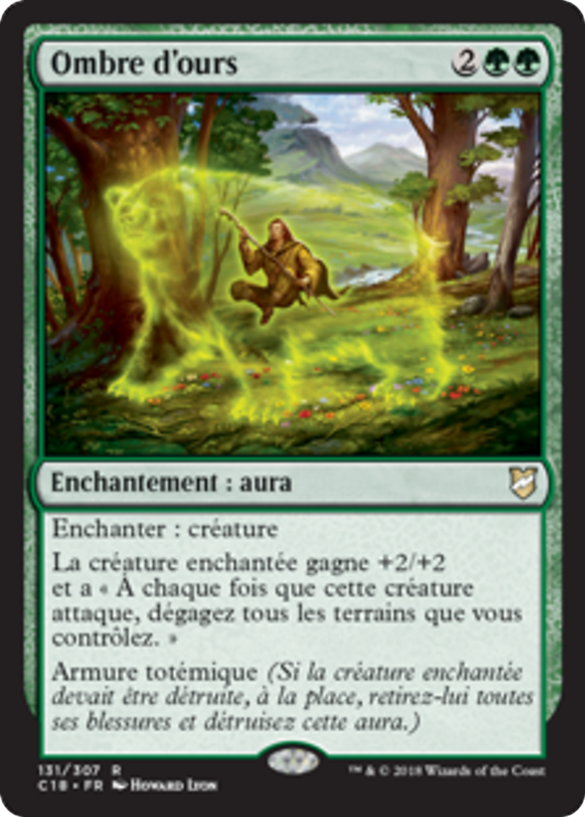 Ombre d'ours — Commander 2018 — Magic: The Gathering