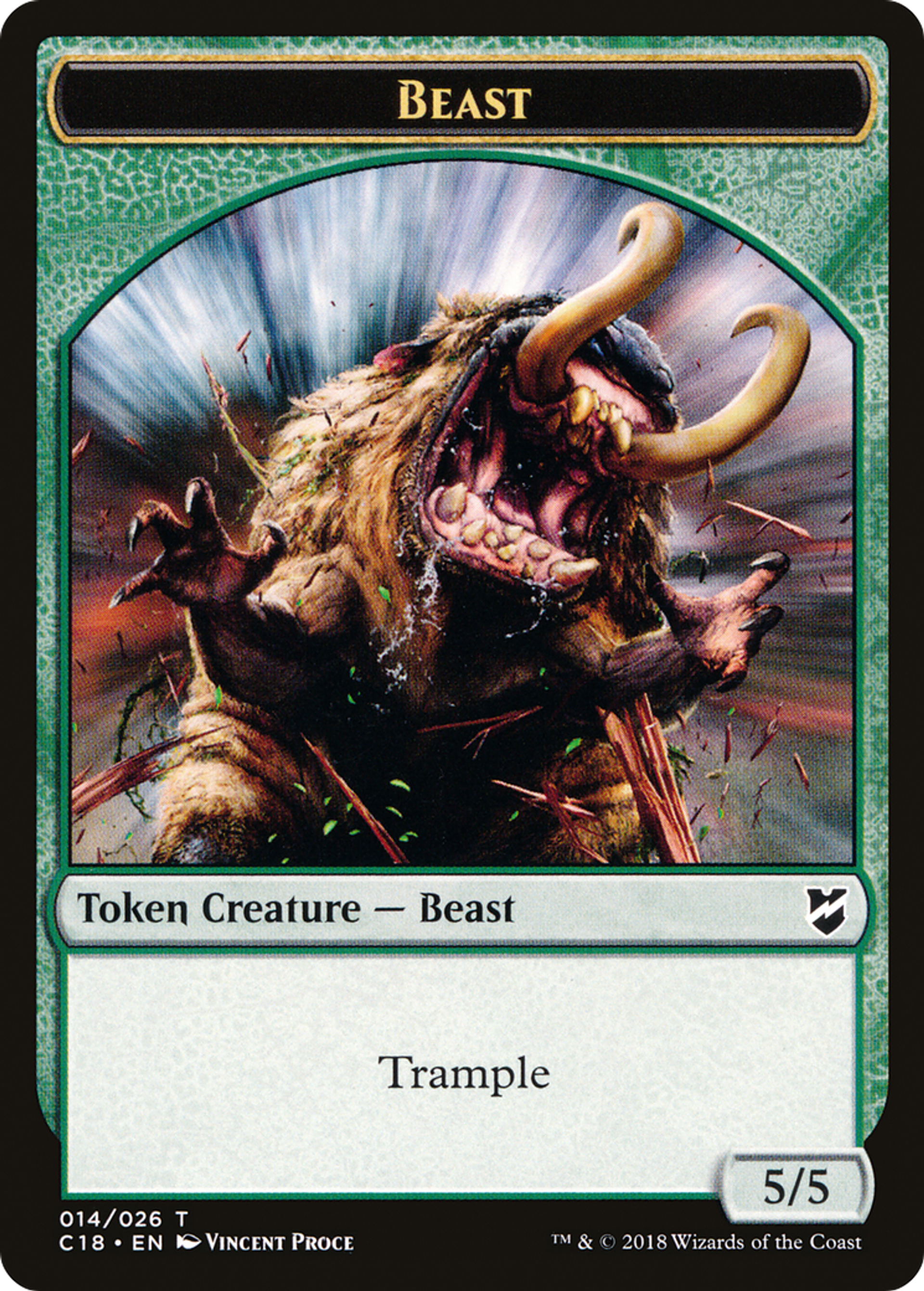 Beast — Commander 2018 — Magic: The Gathering