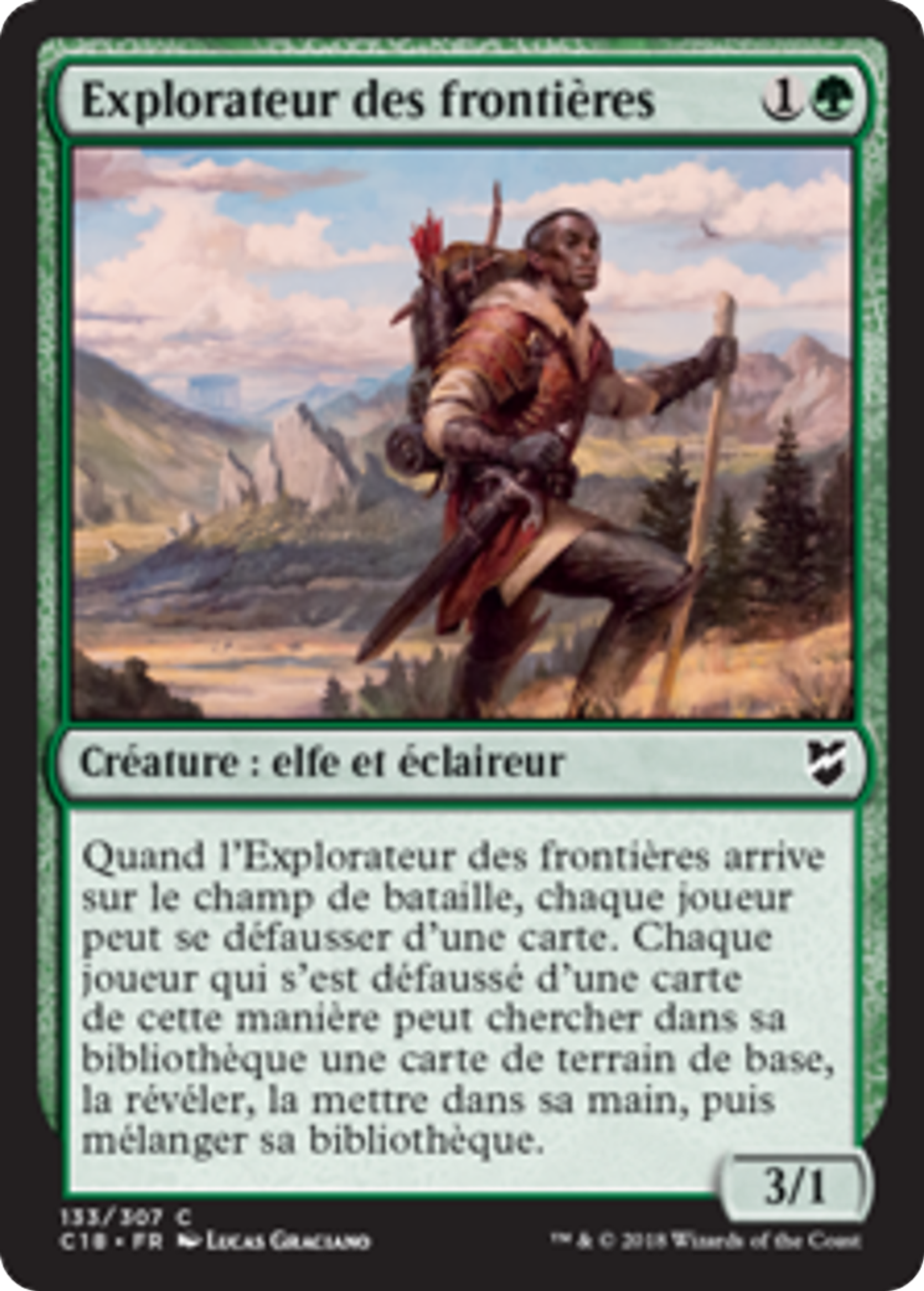 Explorateur des frontières — Commander 2018 — Magic: The Gathering