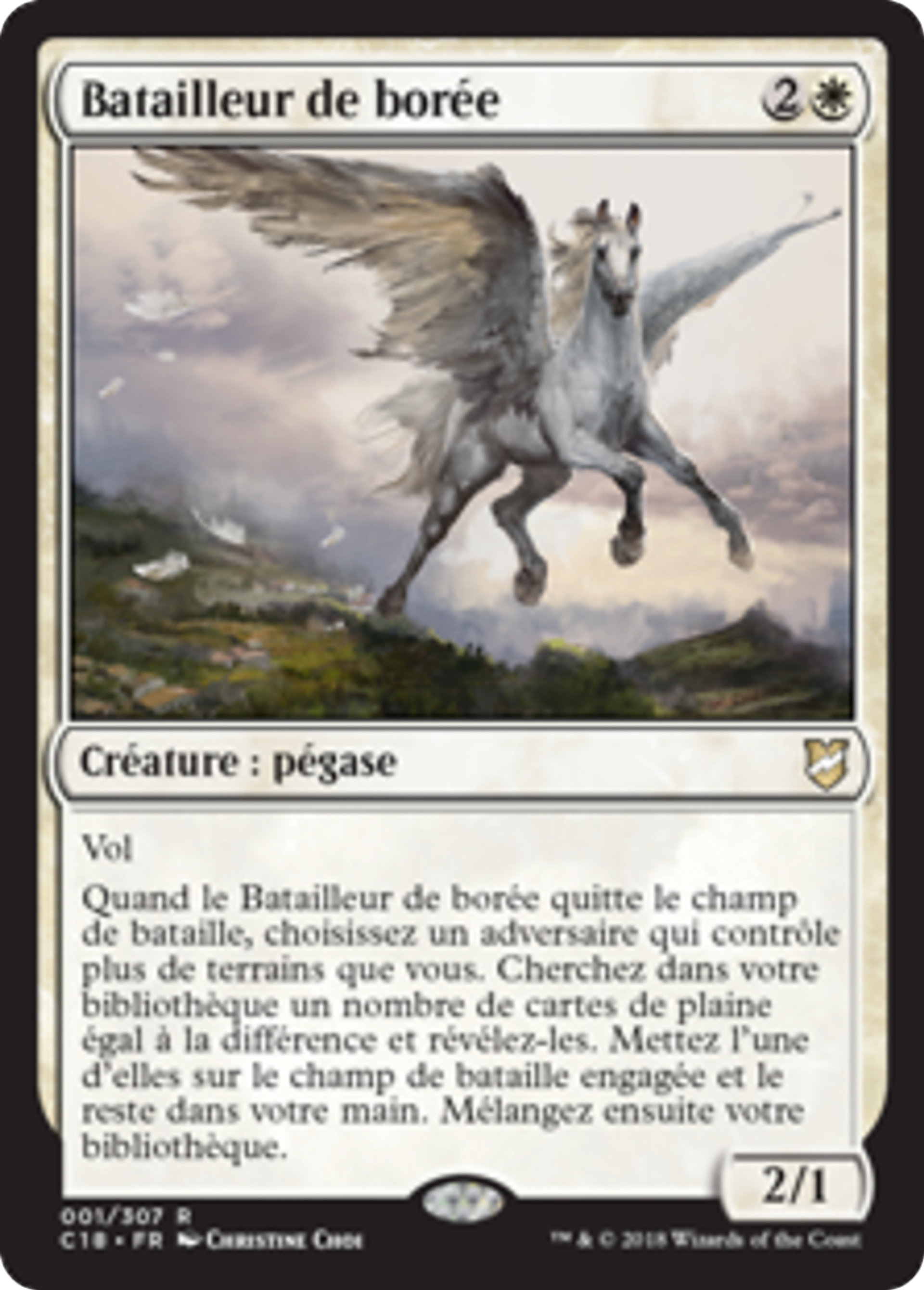 Batailleur de borée — Commander 2018 — Magic: The Gathering