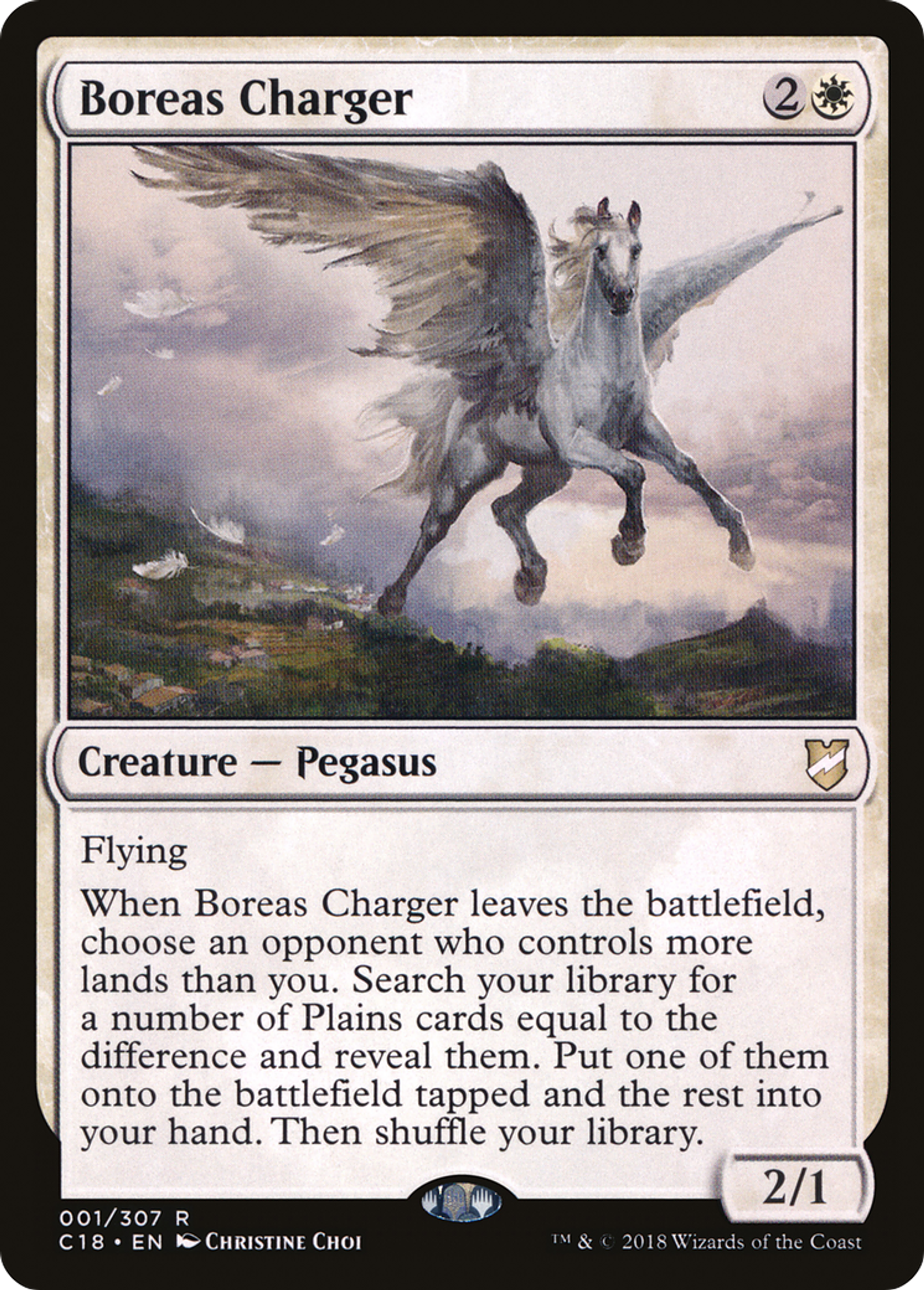 Boreas Charger — Commander 2018 — Magic: The Gathering