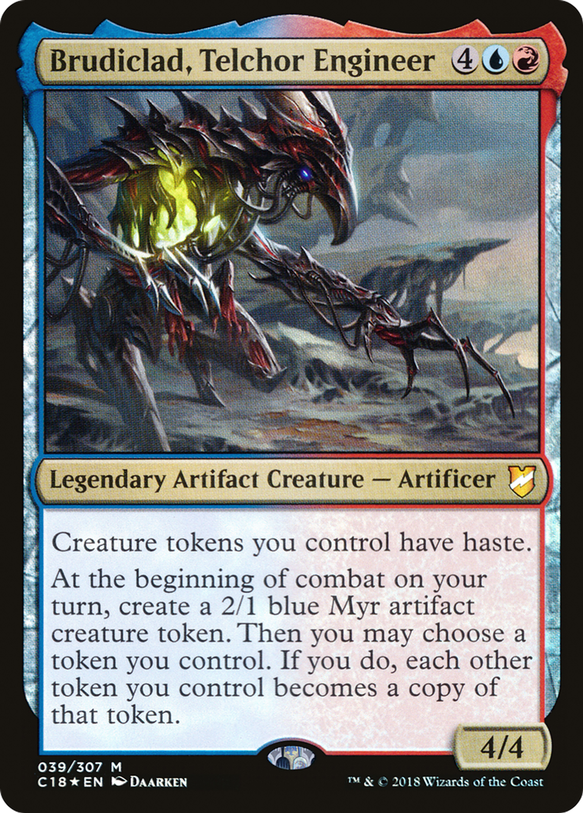 Brudiclad, Telchor Engineer — Commander 2018 — Magic: The Gathering