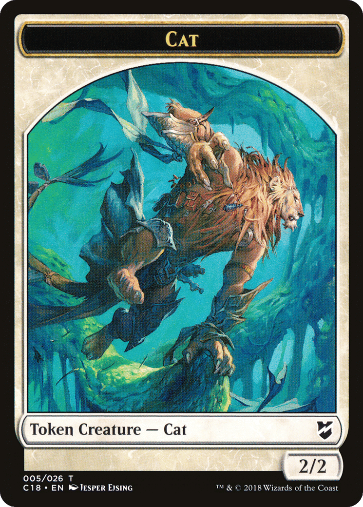 Cat — Commander 2018 — Magic: The Gathering