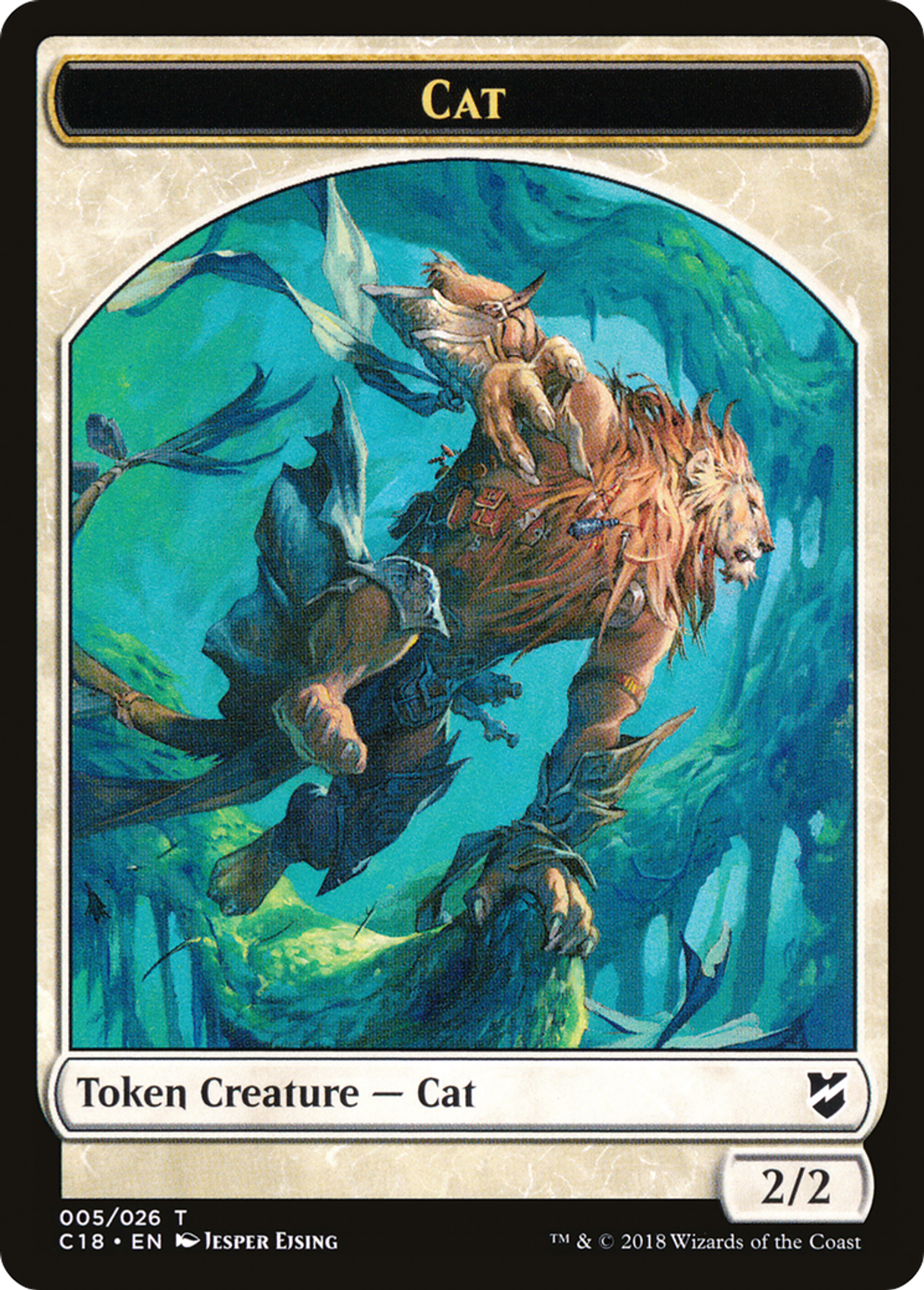 Cat — Commander 2018 — Magic: The Gathering
