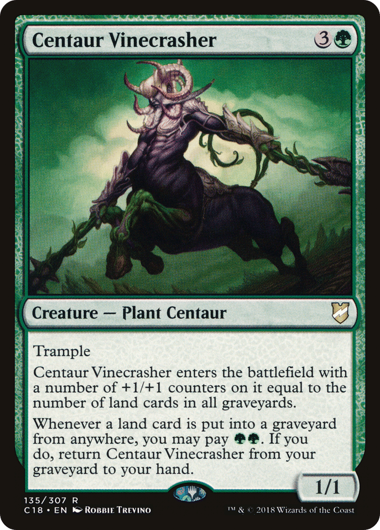 Centaur Vinecrasher — Commander 2018 — Magic: The Gathering