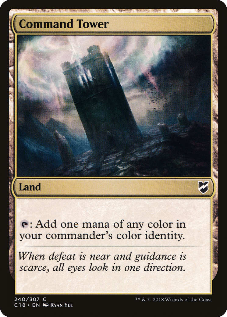 Command Tower — Commander 2018 — Magic: The Gathering