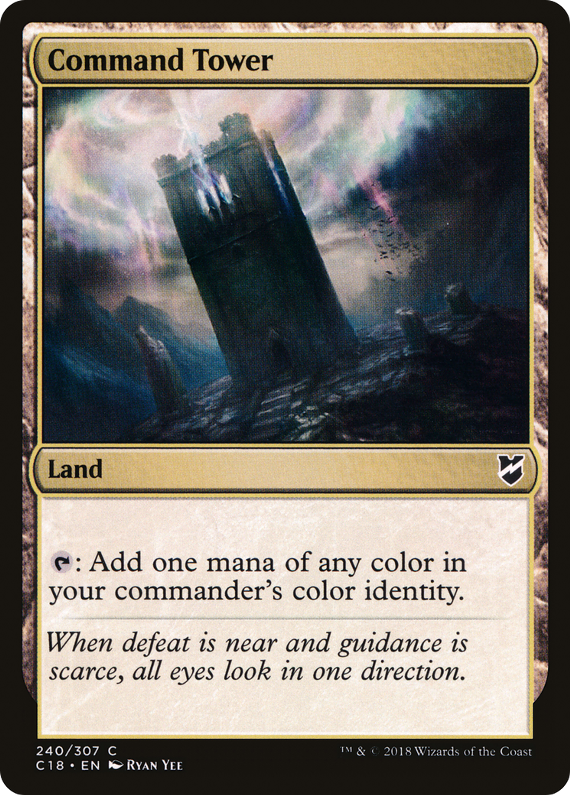 Command Tower — Commander 2018 — Magic: The Gathering