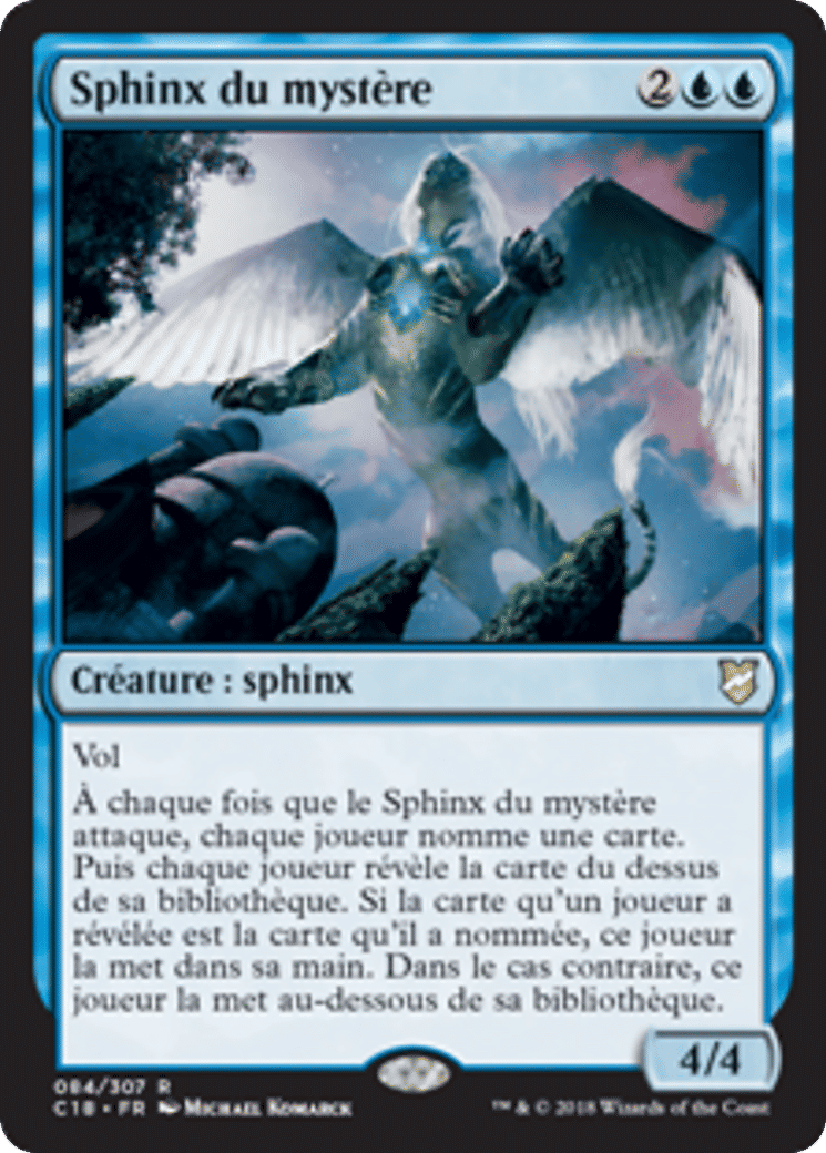 Sphinx du mystère — Commander 2018 — Magic: The Gathering