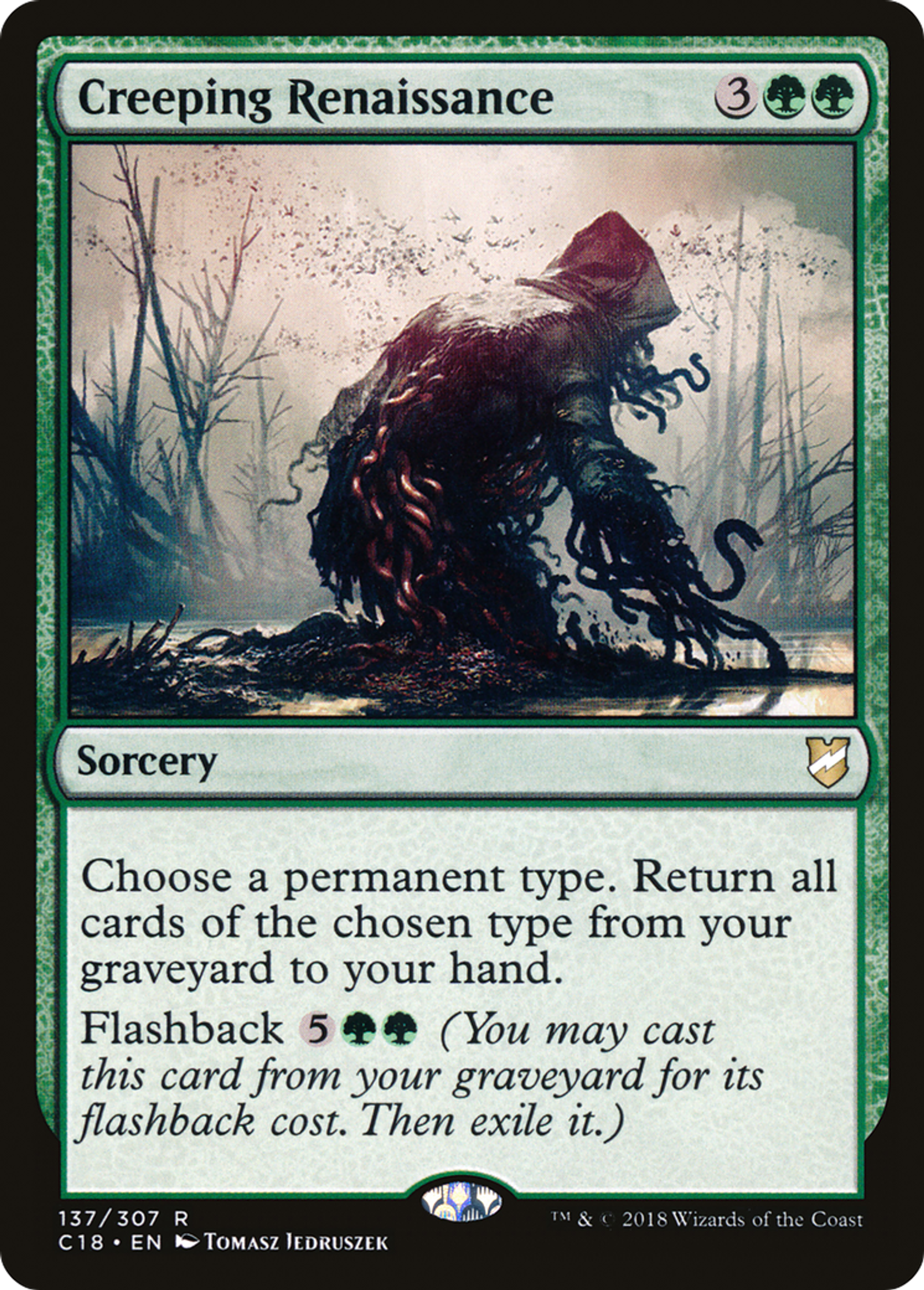 Creeping Renaissance — Commander 2018 — Magic: The Gathering