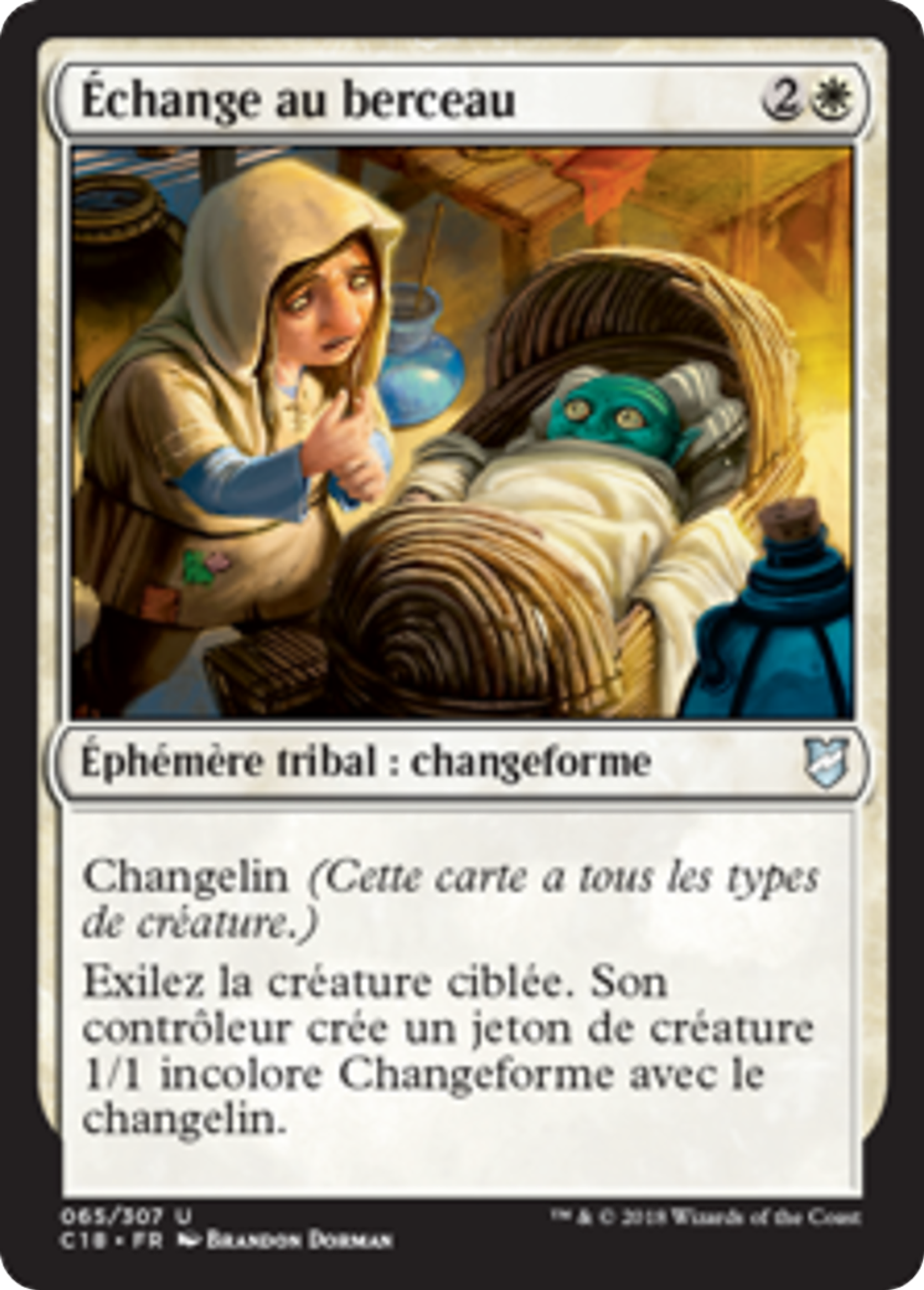 Échange au berceau — Commander 2018 — Magic: The Gathering