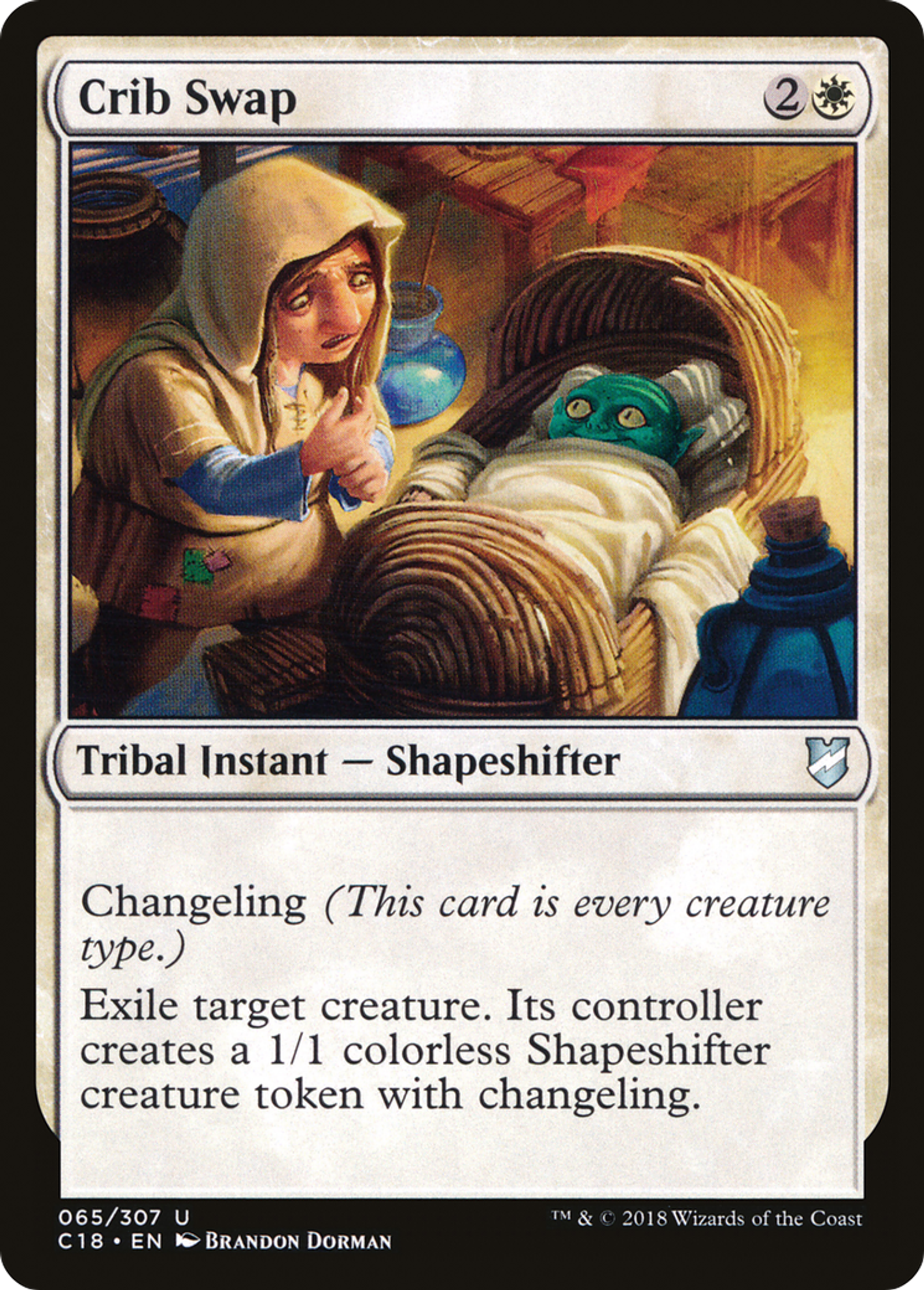 Crib Swap — Commander 2018 — Magic: The Gathering