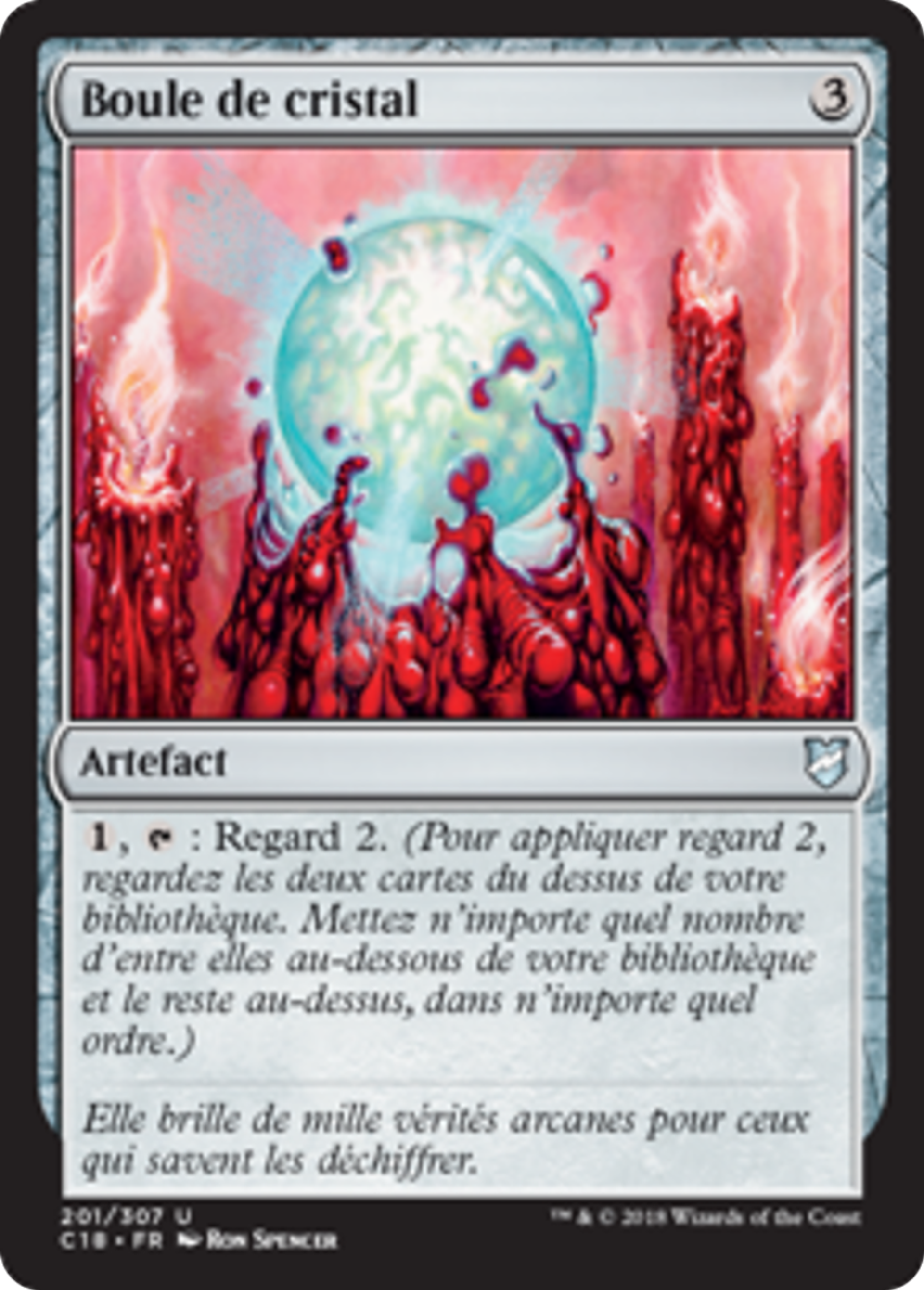 Boule de cristal — Commander 2018 — Magic: The Gathering