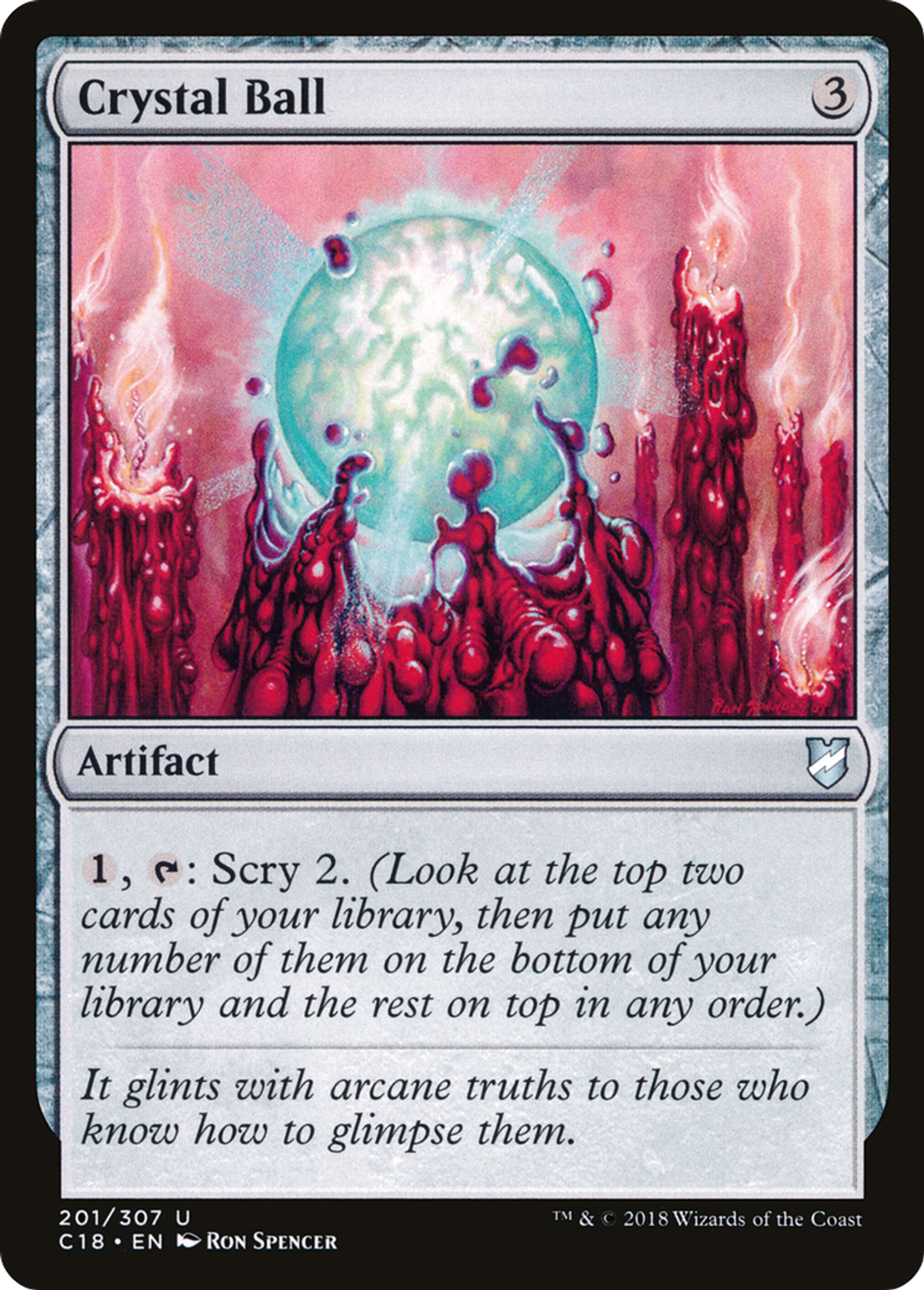 Crystal Ball — Commander 2018 — Magic: The Gathering