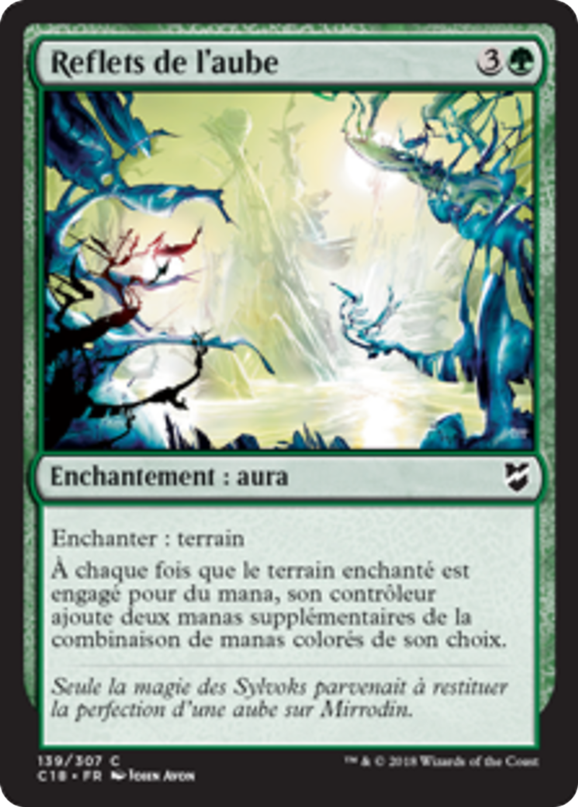 Reflets de l'aube — Commander 2018 — Magic: The Gathering