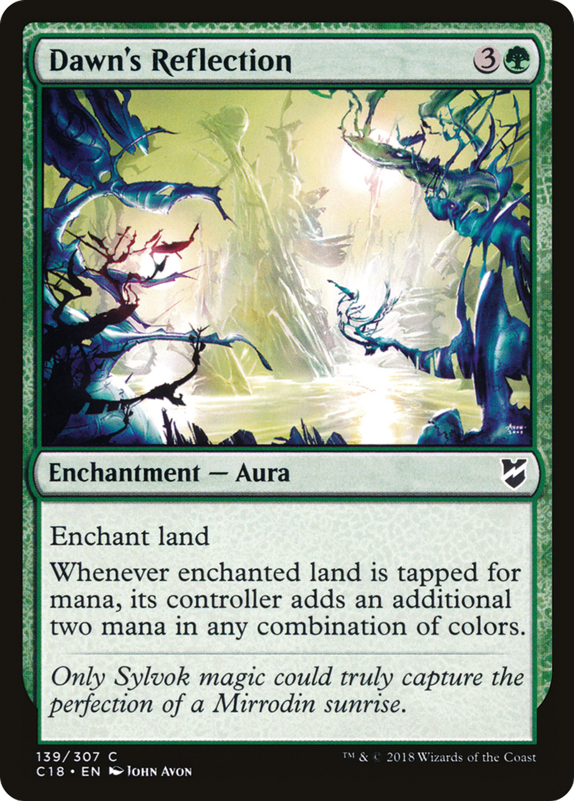 Dawn's Reflection — Commander 2018 — Magic: The Gathering
