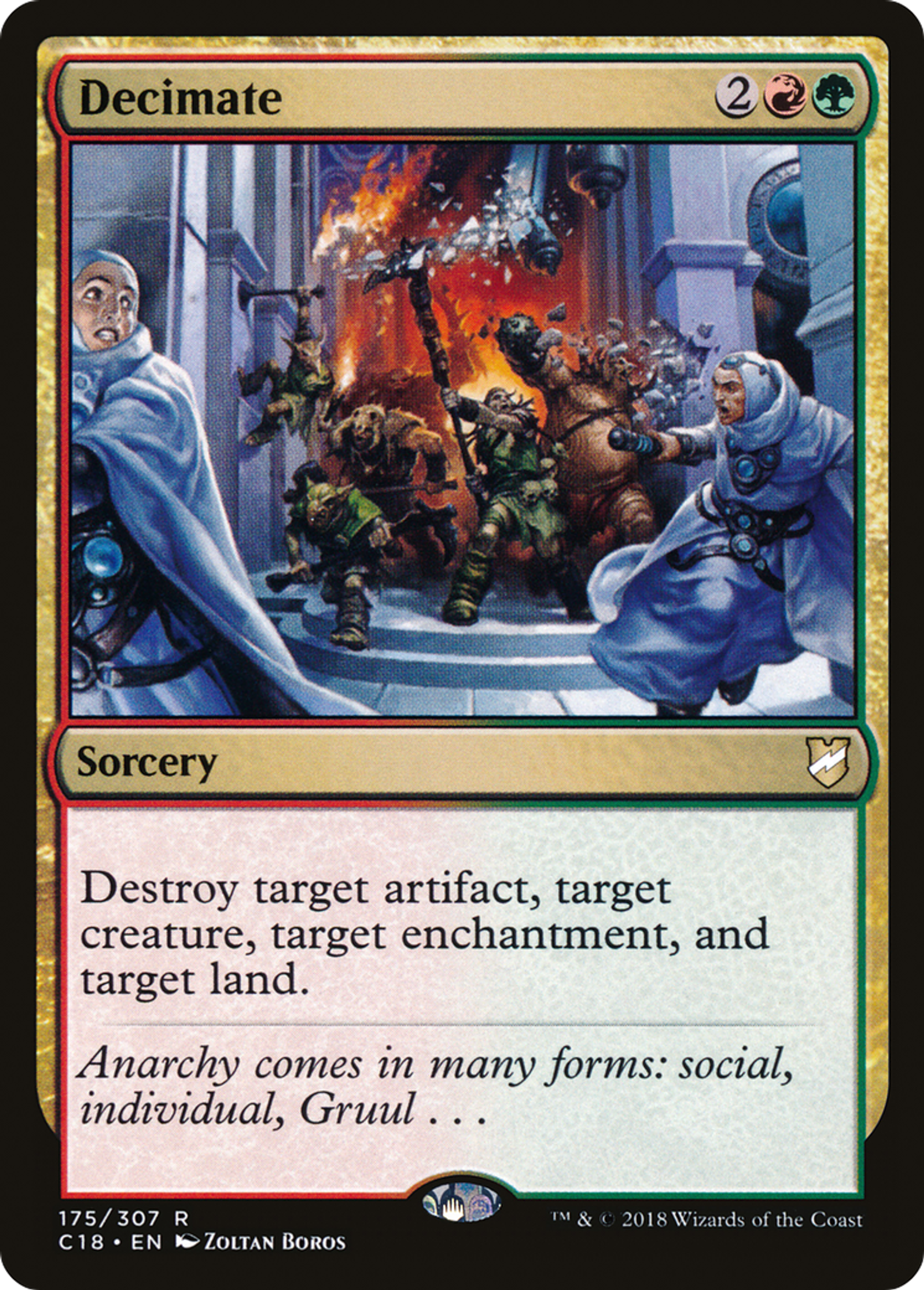 Decimate — Commander 2018 — Magic: The Gathering