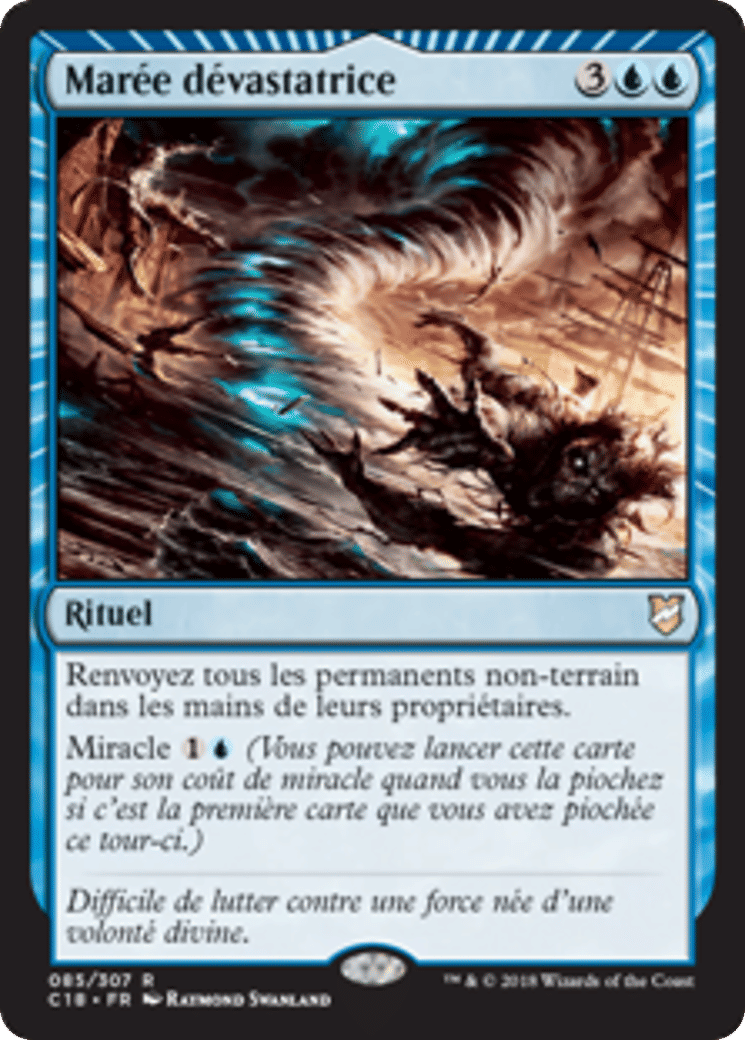 Marée dévastatrice — Commander 2018 — Magic: The Gathering
