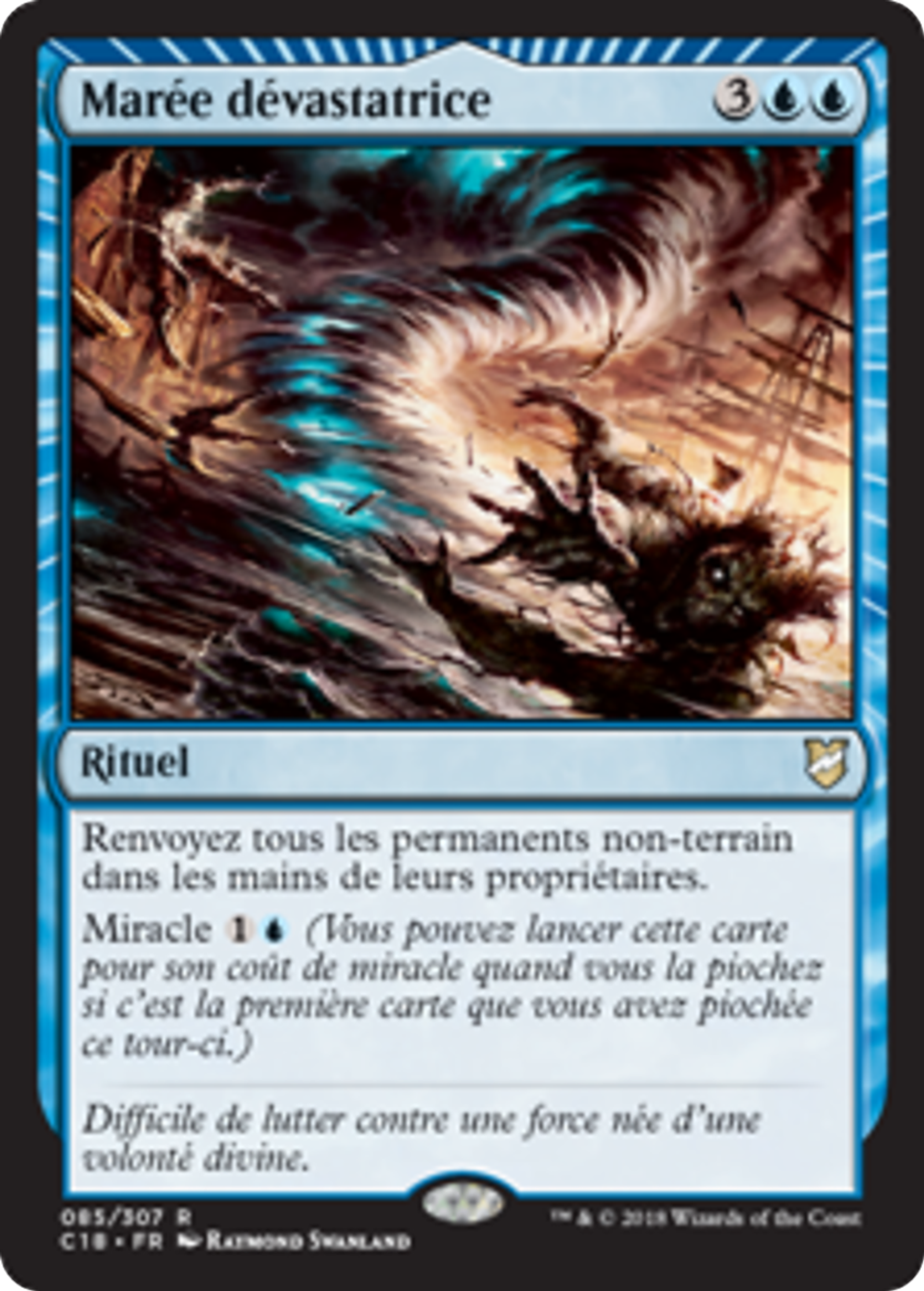 Marée dévastatrice — Commander 2018 — Magic: The Gathering