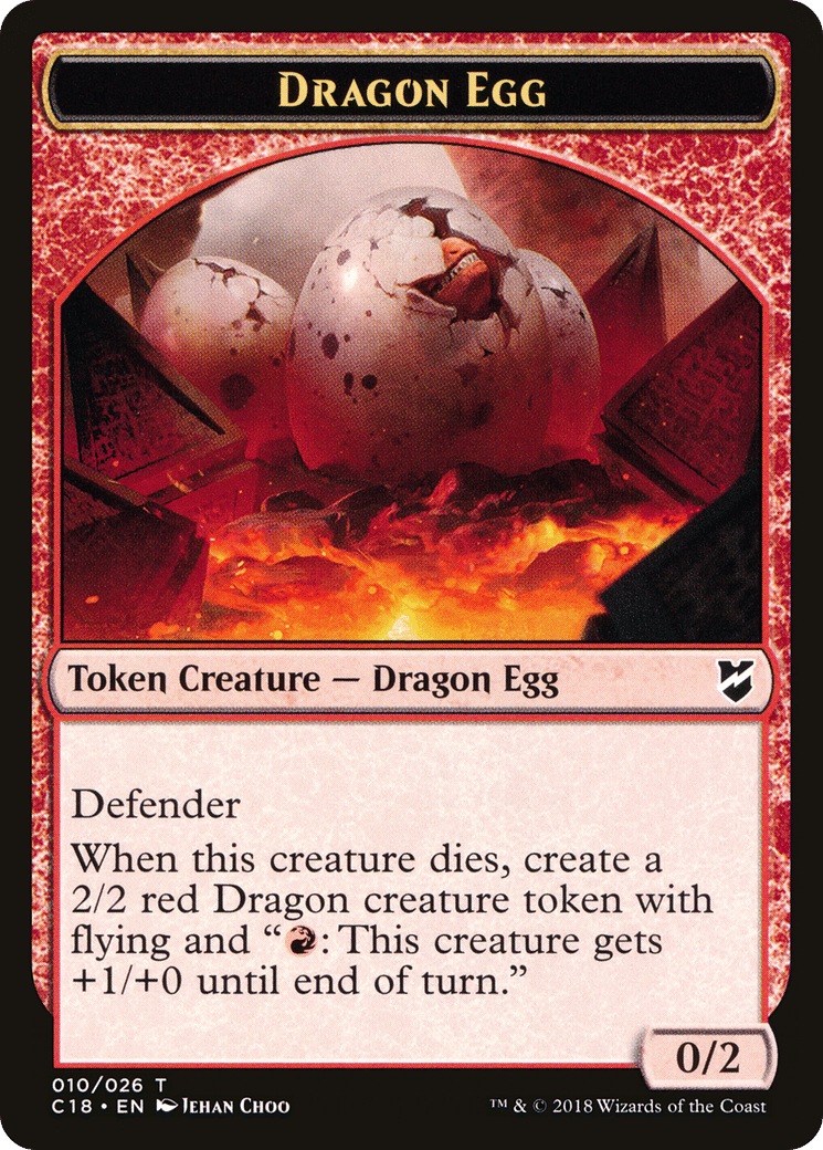 Dragon Egg — Commander 2018 — Magic: The Gathering