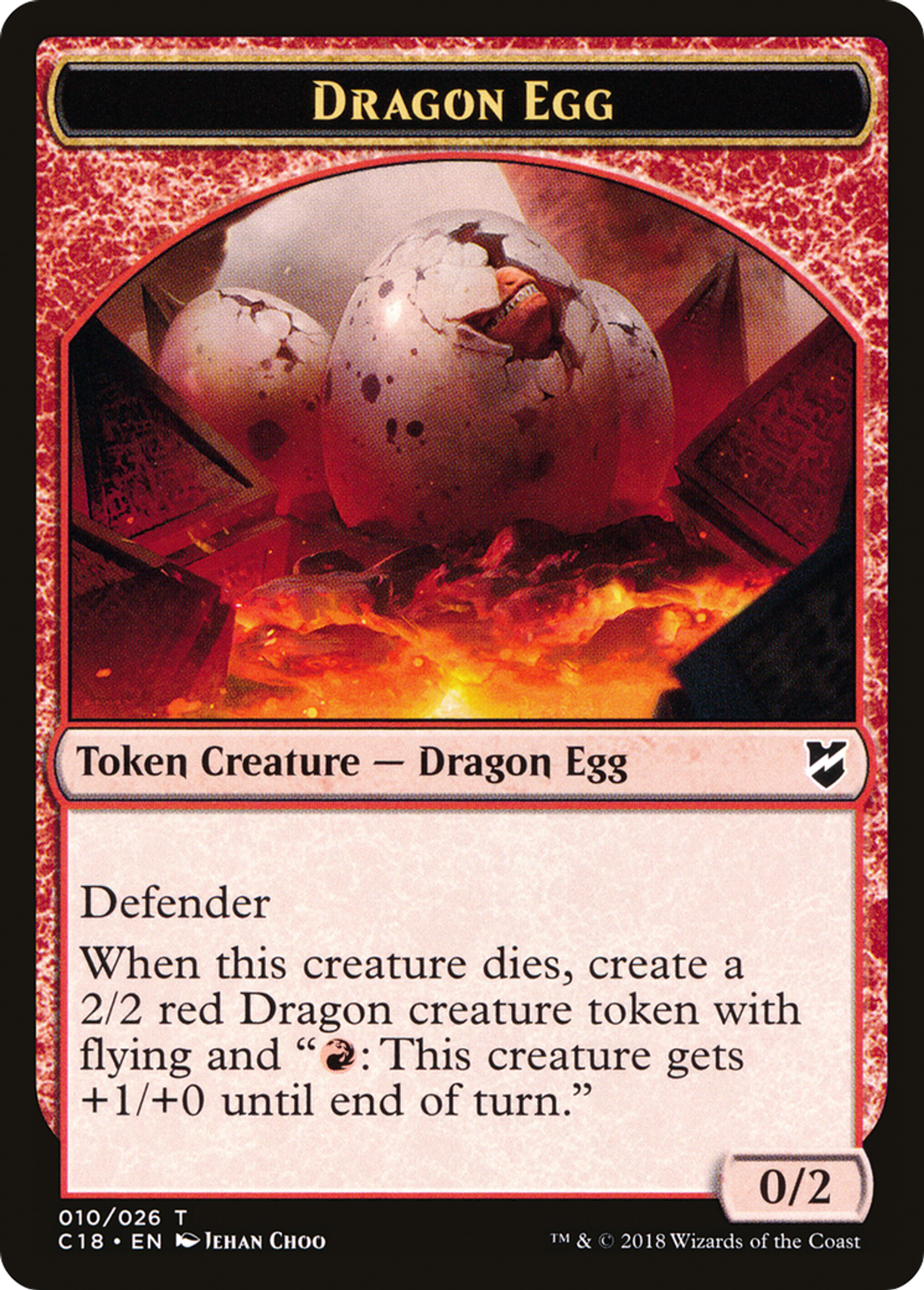 Dragon Egg — Commander 2018 — Magic: The Gathering