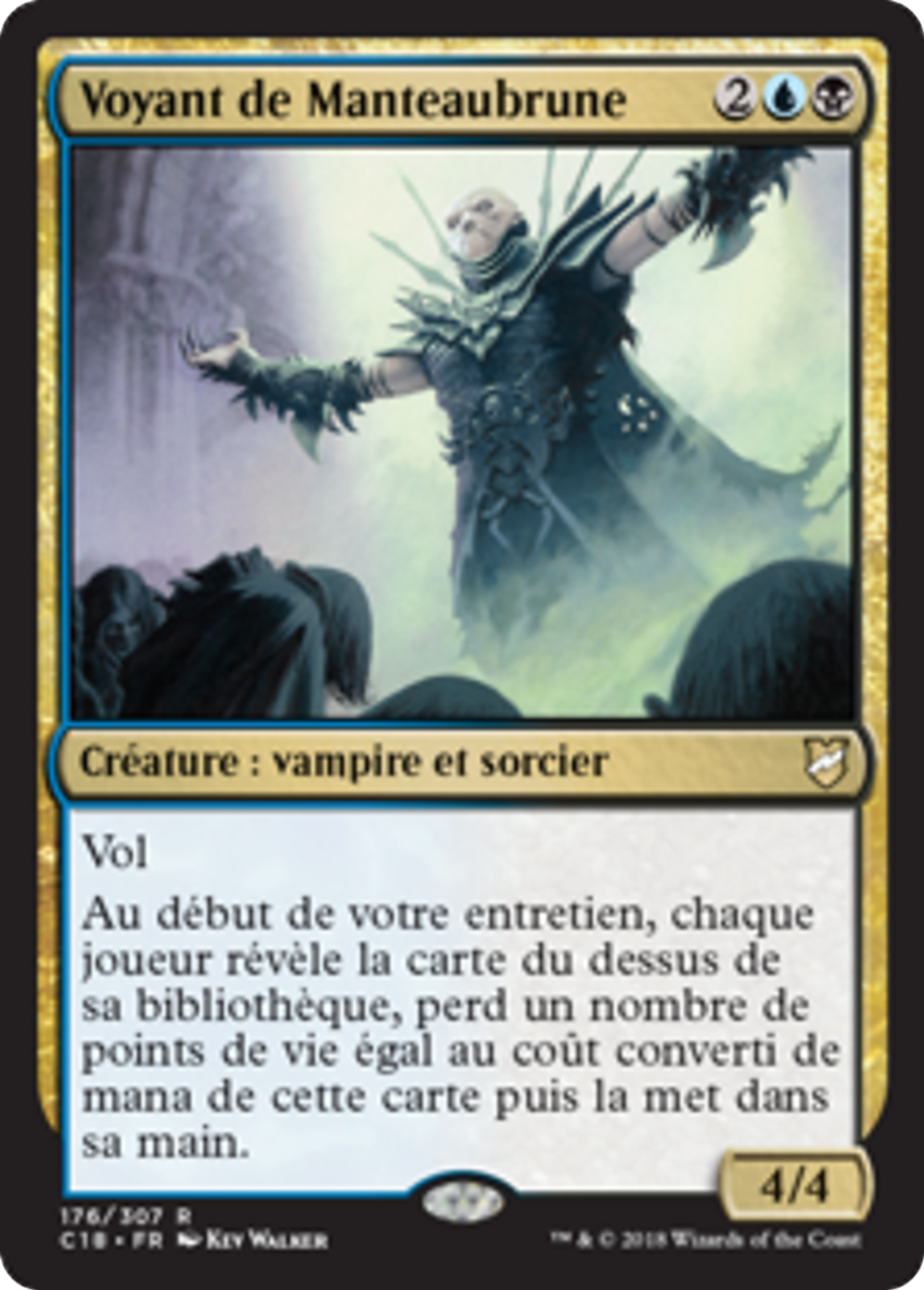 Voyant de Manteaubrune — Commander 2018 — Magic: The Gathering